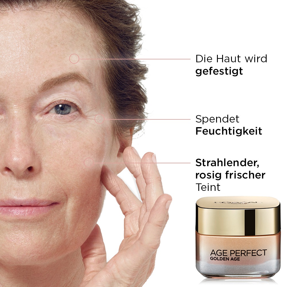 L'ORÉAL PARIS Gesichtspflege-Set »Age Perfect Golden Age Tag und Nacht« mit Neo-Calcium