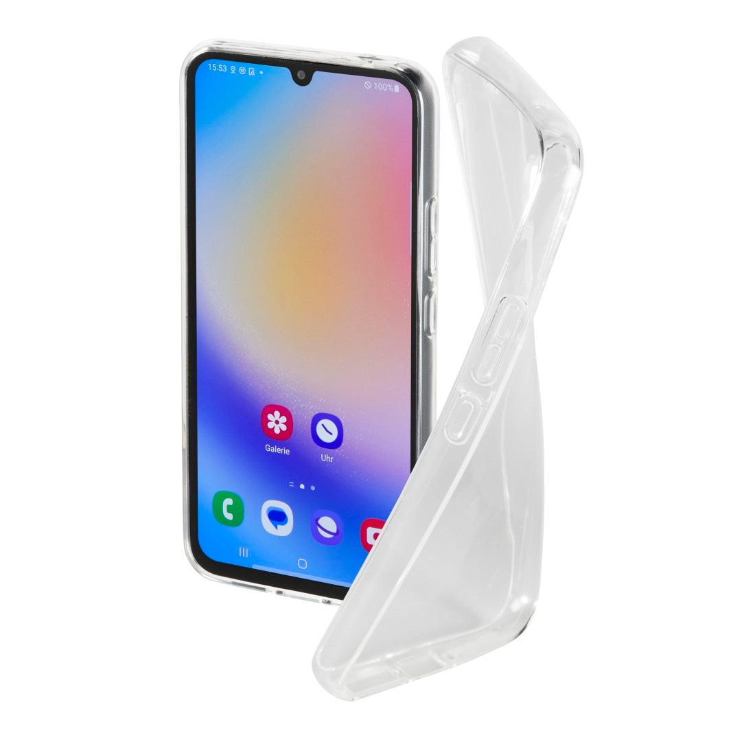 Bild von Hama Smartphone-Hülle »Cover für Samsung Galaxy A34 5G Transparent, extrem leicht, flexibel«, Galaxy A34 5G