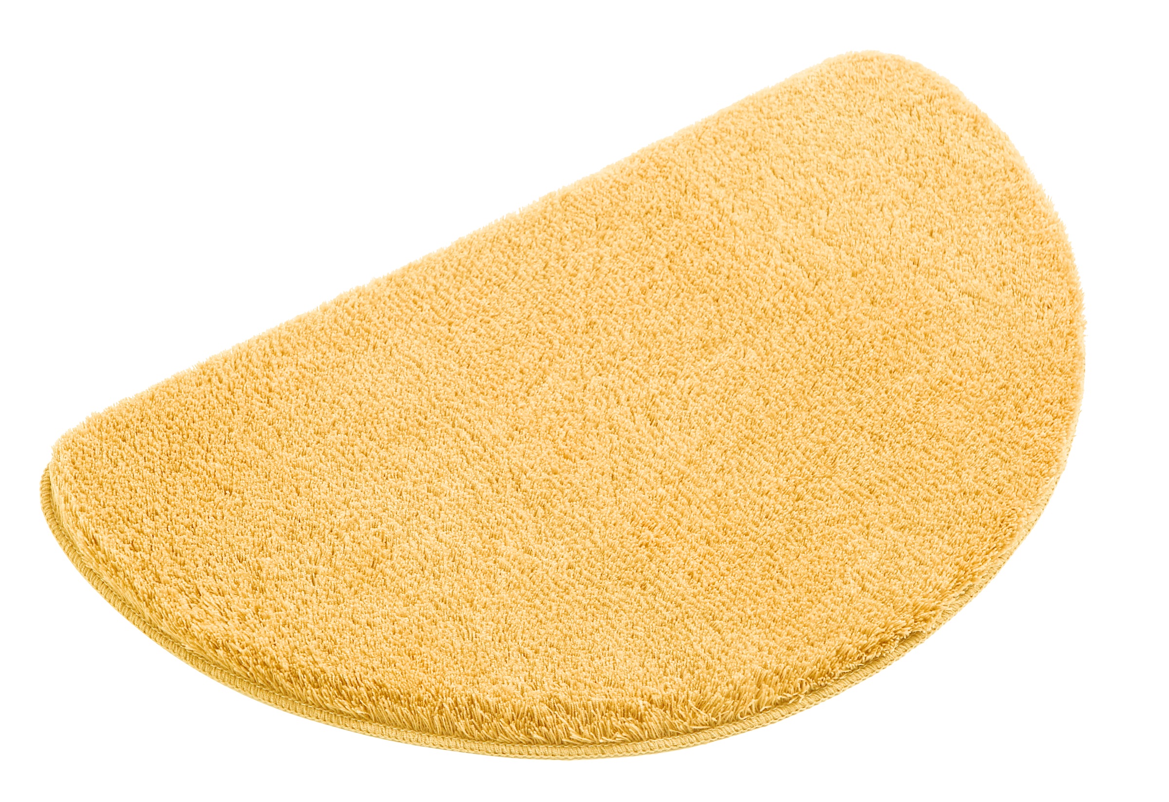 my home Badematte »Merida, Badvorleger, Badezimmer Teppich«, rutschhemmend beschichtet, fußbodenheizungsgeeignet-schnell trocknend-strapazierfähig, Badteppich, Uni Farben, rechteckig, rund & als 2-tlg. Set erhältlich