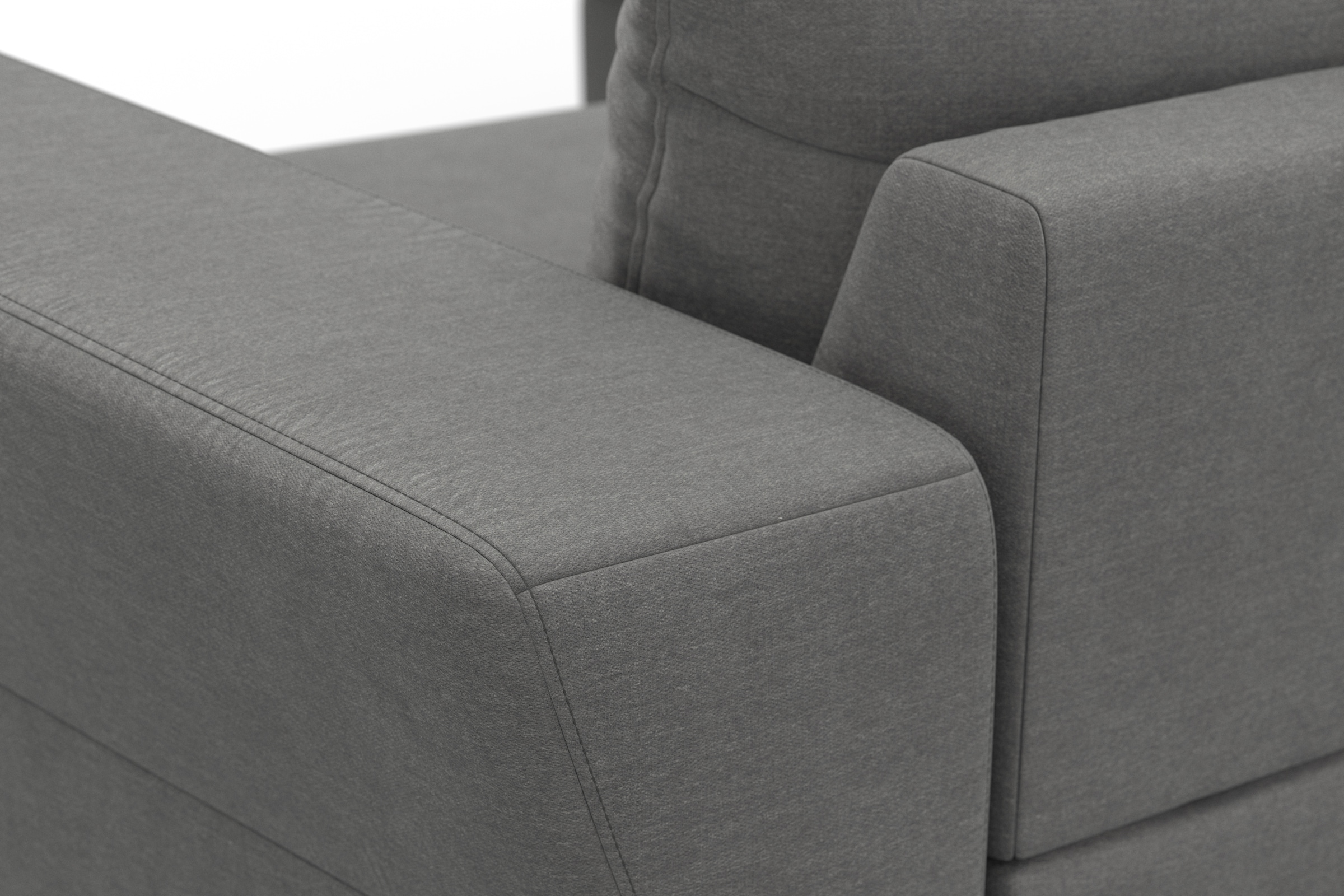sit&more Ecksofa »Cadabra L-Form«, Breite 243 cm, inklusive Sitztiefenverstellung