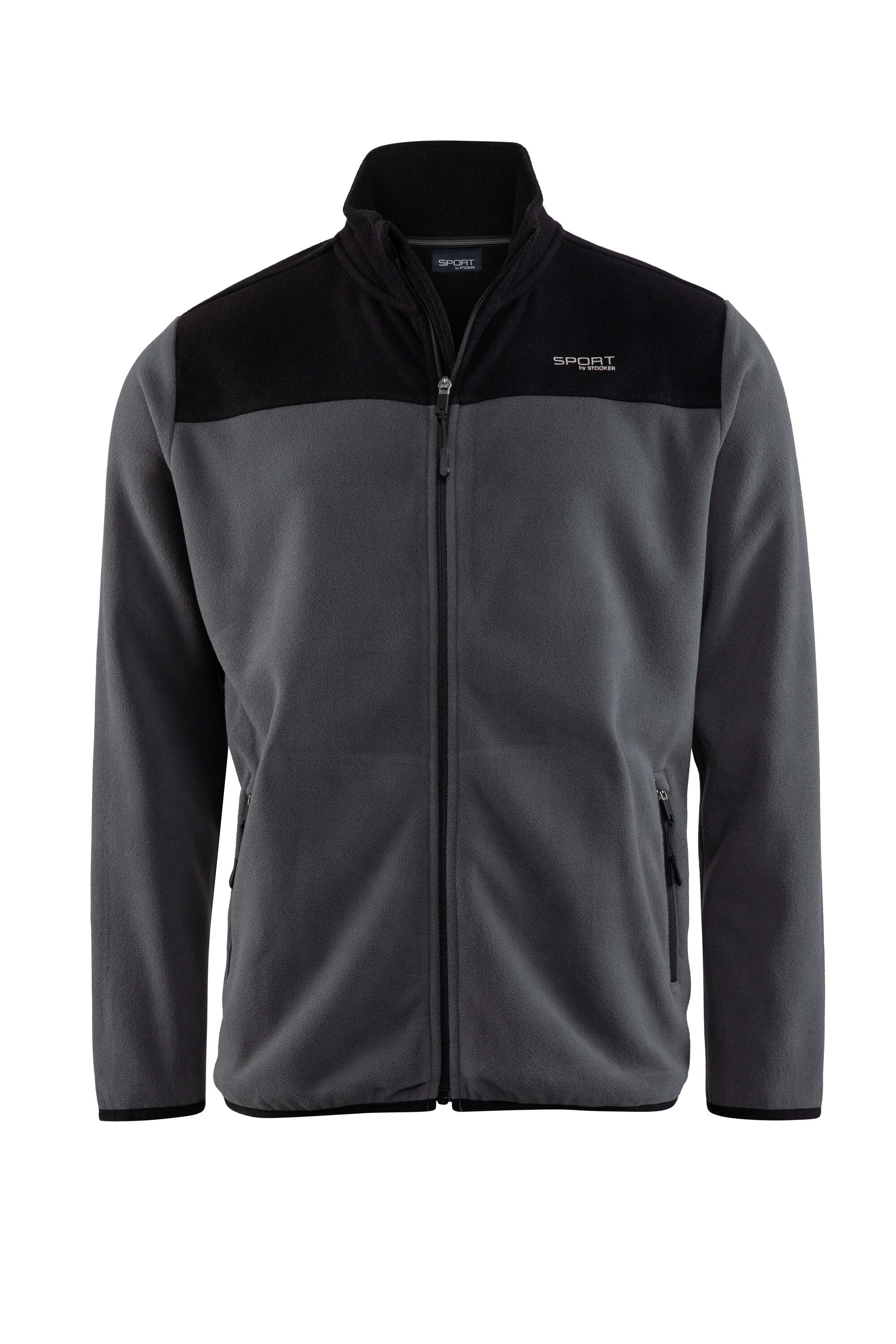 Stooker Men Sweatjacke »JOEL Fine Fleecejacke«, Sherpa fleece Straight Fit Casual Sherpa für Herren