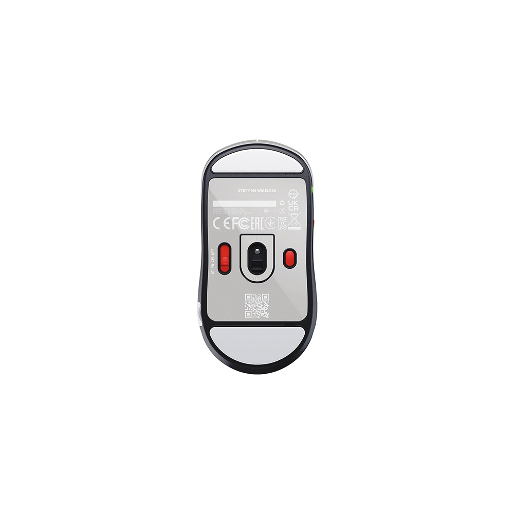 Cherry Xtrfy Gaming-Maus »M8 Wireless Retro«, kabelgebunden-kabellos, ultraleichte Gaming-Maus