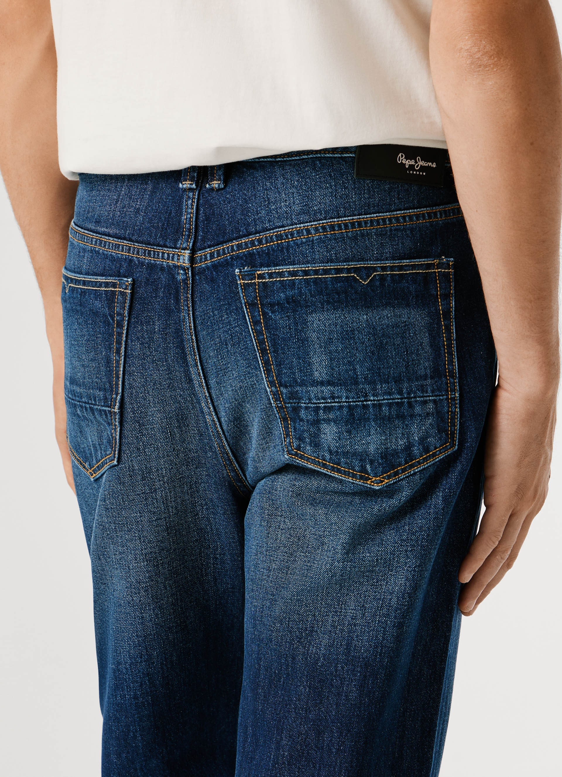 Pepe Jeans 5-Pocket-Jeans »BYRON FS MIDNIGHT FADE« Regular Waist