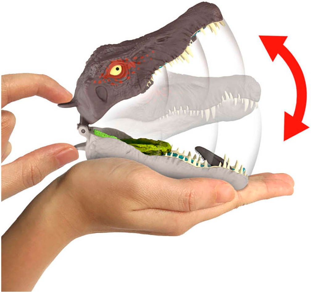 Mattel® Spielfigur »Jurassic World, Rebirth, Micro Compact Spinosaurus«, mit interaktiven Funktionen
