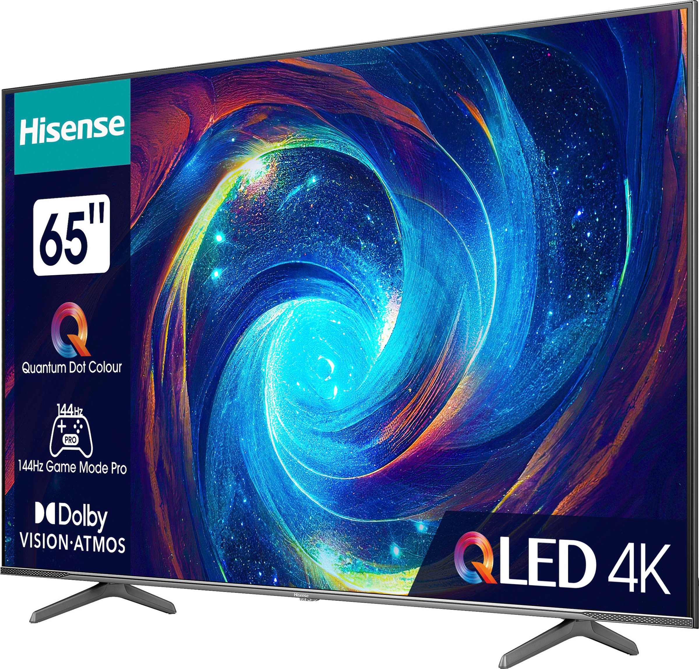 Hisense QLED-Fernseher »65E7KQ PRO«, 164 cm/65 Zoll, 4K Ultra HD, Smart-TV