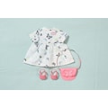 Baby Annabell Puppenkleidung »Deluxe Kleid Set, 43 cm«, mit Kleiderbügel