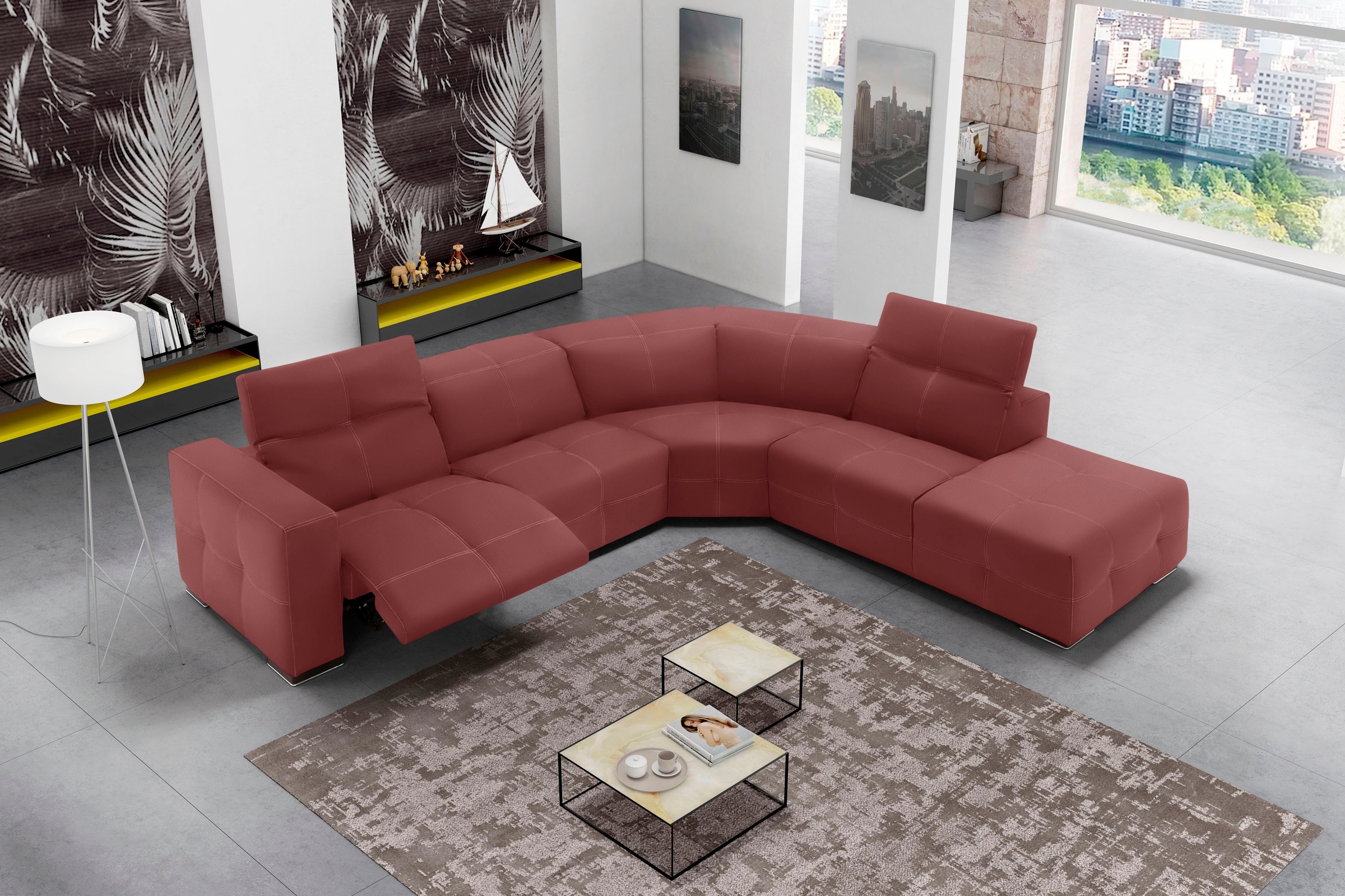Egoitaliano Ecksofa »Sauvanne, Designsofa der Extraklasse, elegant und bequ günstig online kaufen