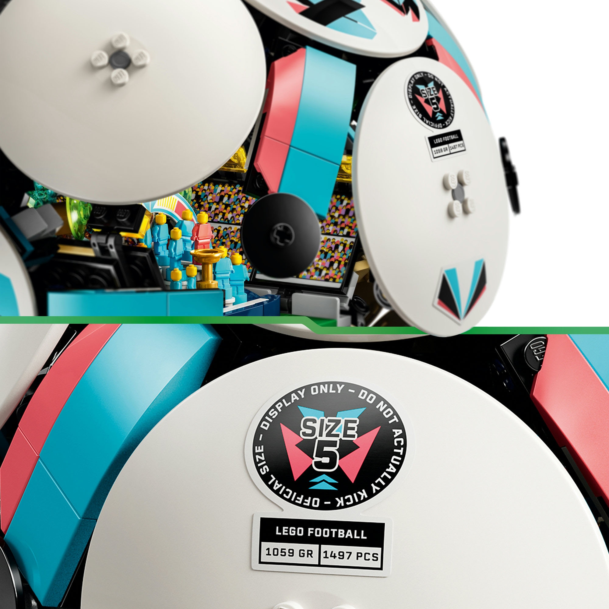 LEGO® Konstruktionsspielsteine »Fußball (43019), Editions«