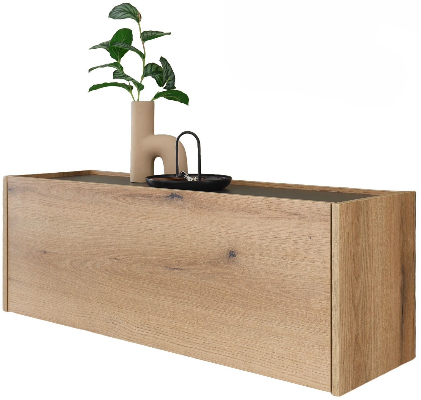 INOSIGN Hängeschrank »GiRON/CiTY, Wandgarderobe in vier Farben, Wandschrank«, zeitloses Design, Breite 100 cm, großes Fach