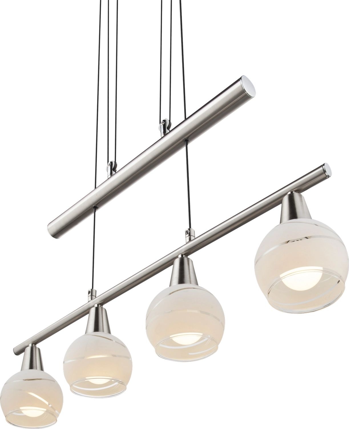 GLOBO LIGHTING Hängeleuchte »ELLIOTT«, Leuchtmittel E14 | LED wechselbar, kürzbar