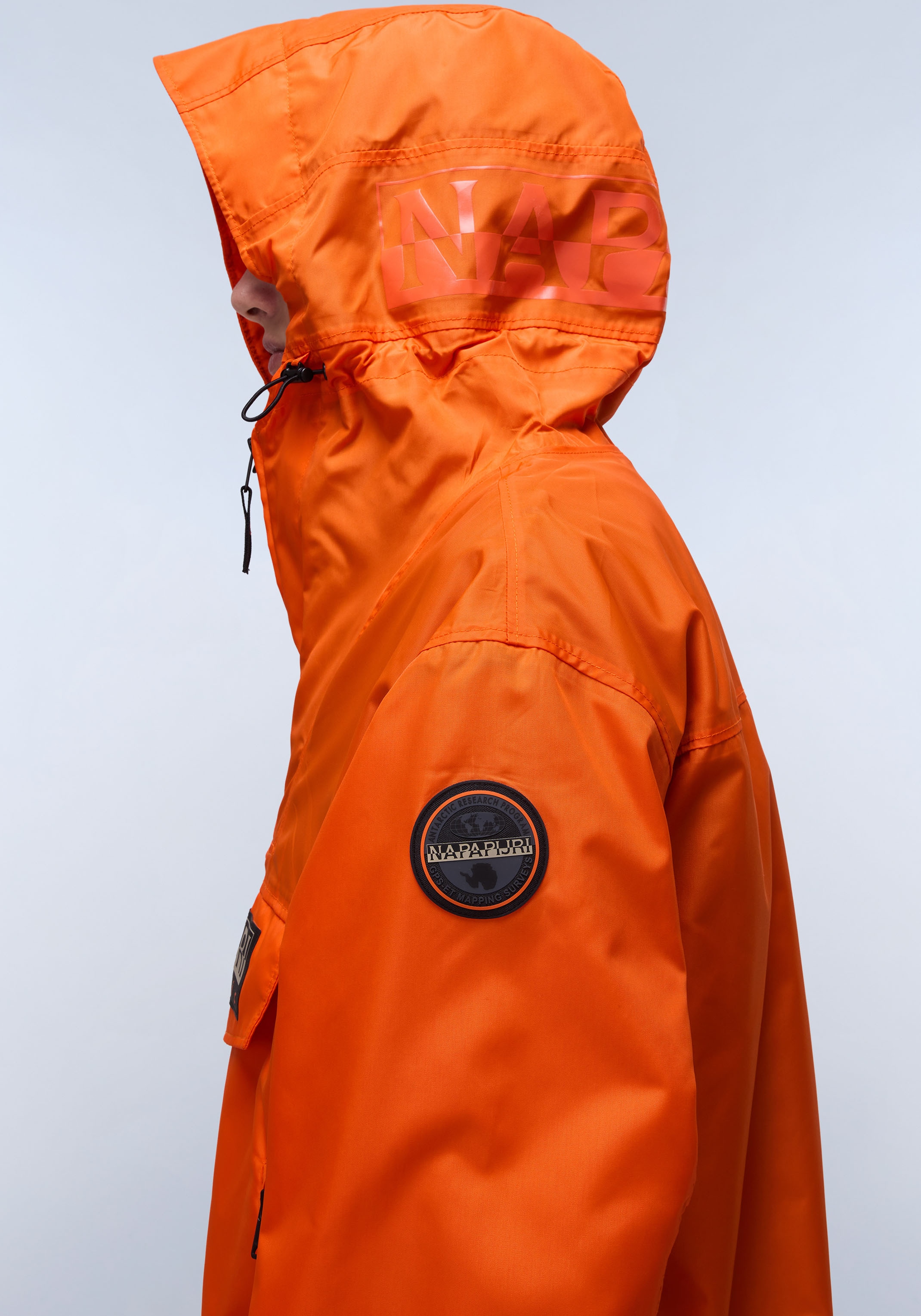 Napapijri Funktionsjacke »RAINFOREST NEXT SUM«, mit Kapuze, Mit Rundhalsausschnitt; mit Kapuze
