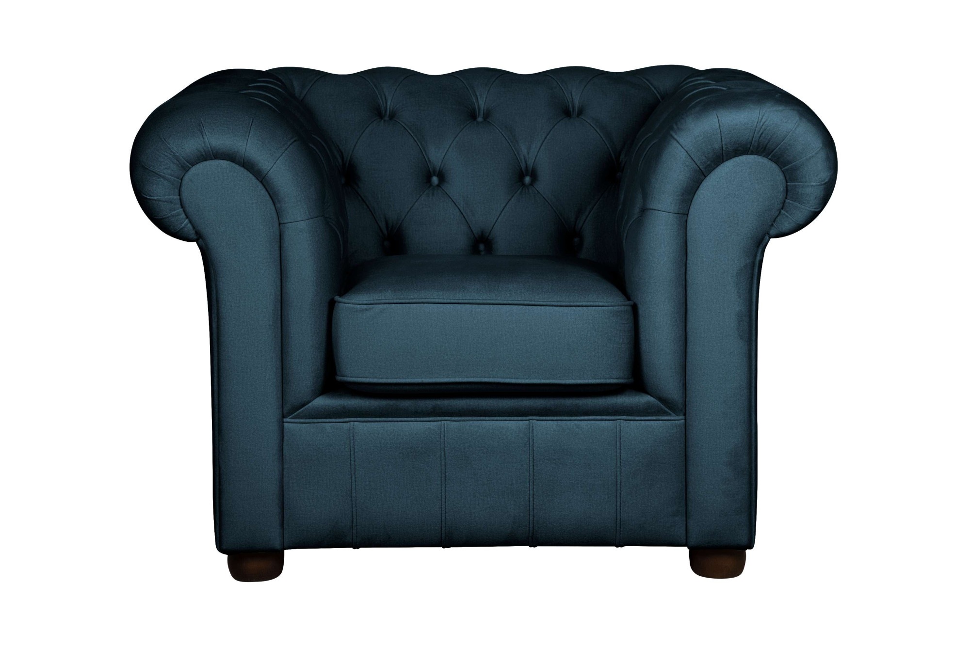 Home affaire Sessel »CHARENTE, Chesterfield, Wellenfederung, Maße B/T/H: 105/89/74 cm«, mit edler Knopfheftung und typischen Armlehnen