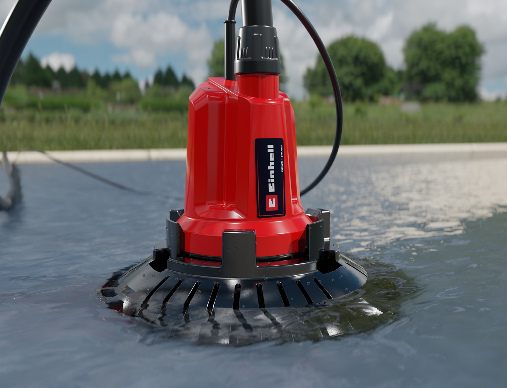 Einhell Abdeckfolie »Unterwasser-Zubehör, Poolfolienaufsatz«, für Einhell Akku-Klarwasserpumpe GE-SP 18 LL