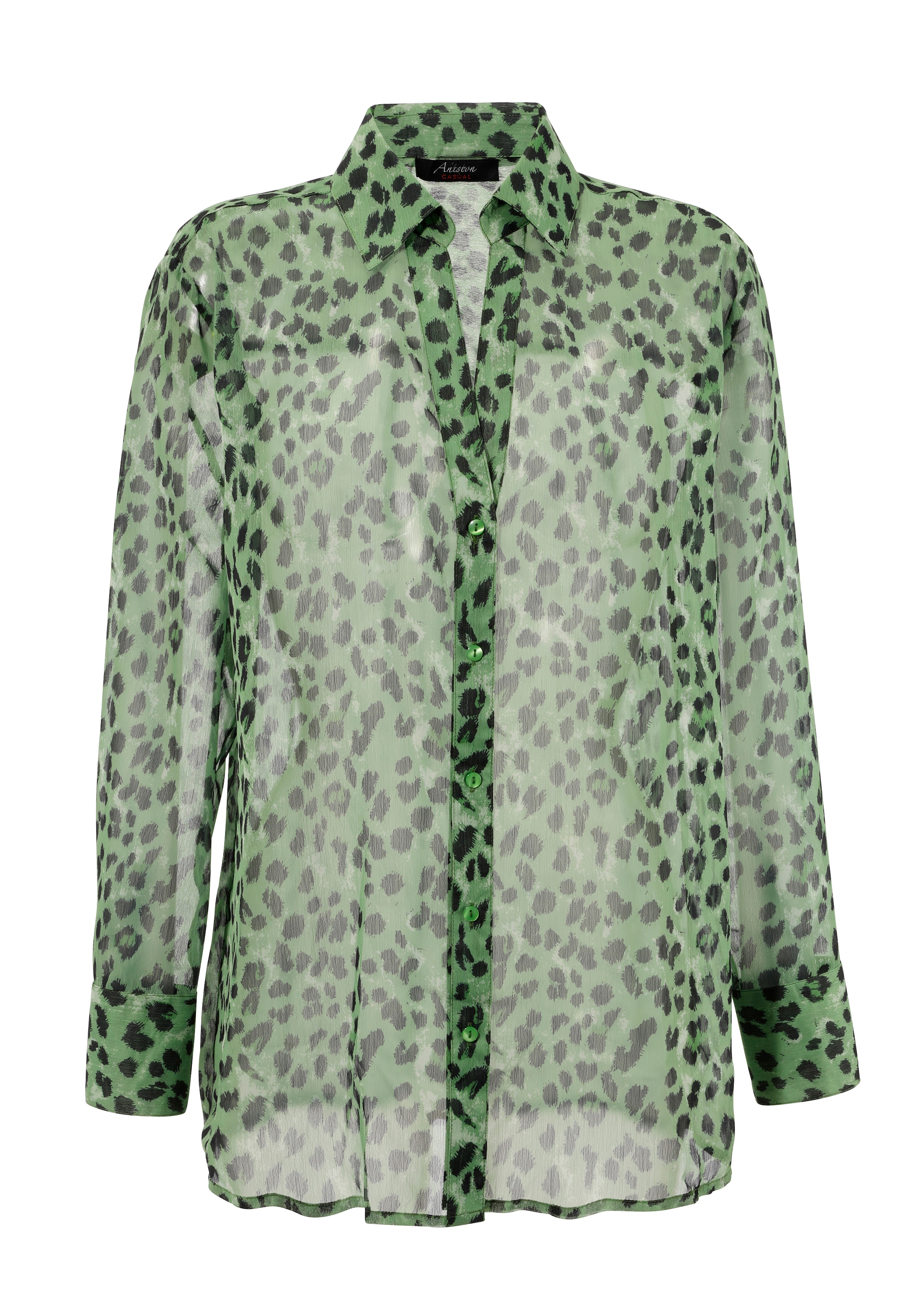 Aniston CASUAL Hemdbluse, mit Animal-Print KOLLEKTION - trendfarbenem NEUE online kaufen