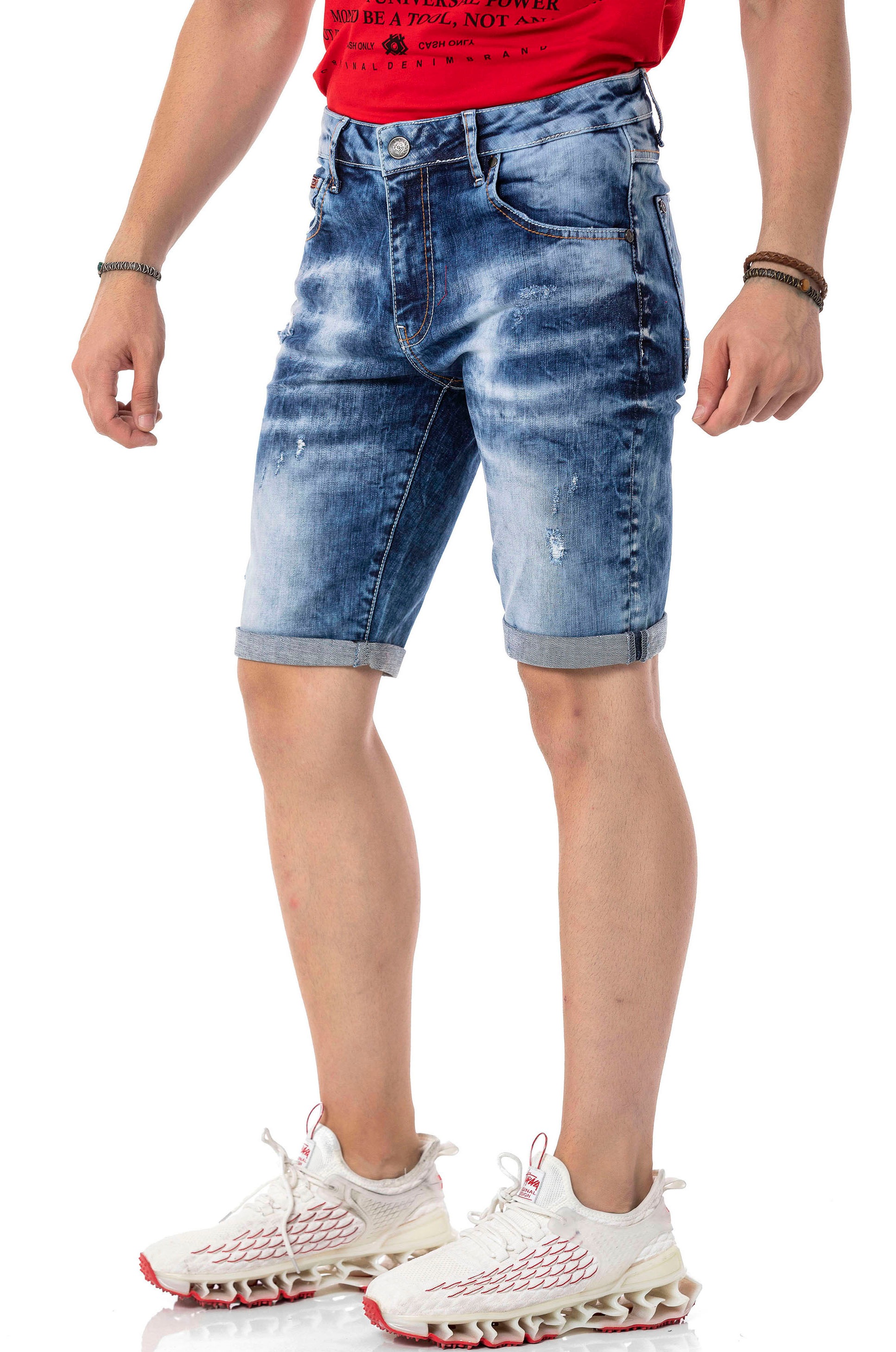 Cipo & Baxx Jeansbermudas