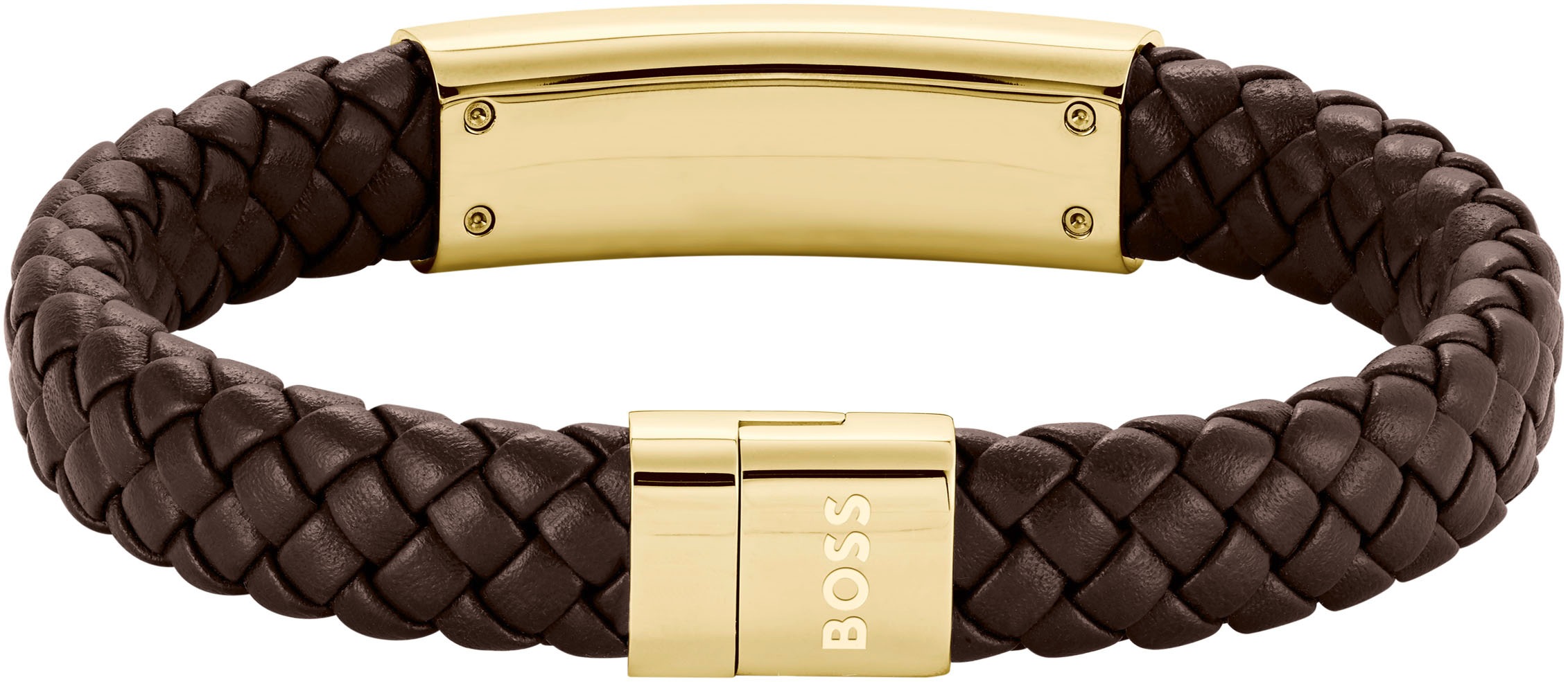 BOSS Lederarmband »LANDER, 1580746M«