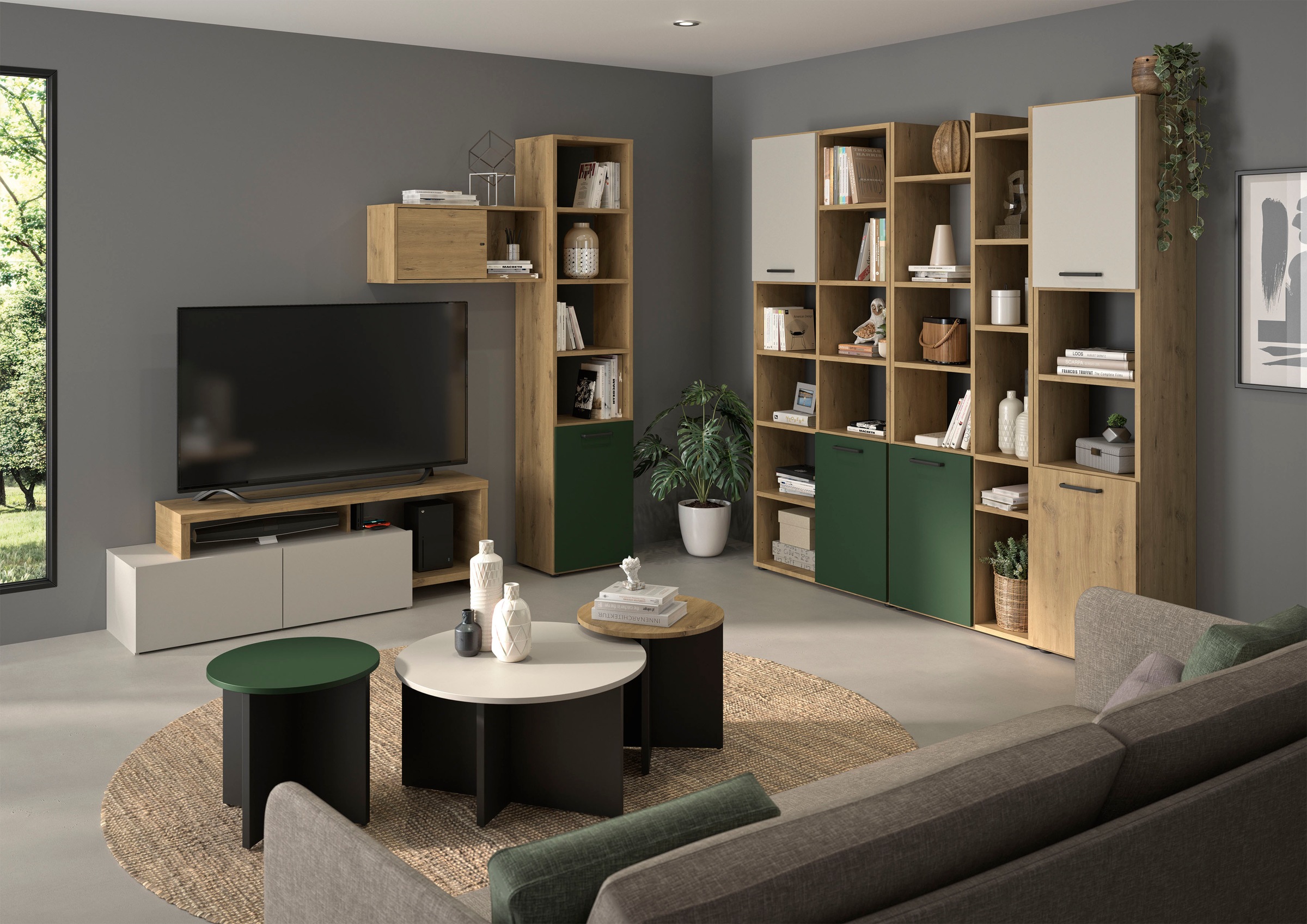 Gami Couchtisch »CRAFT«, Set aus 3 Couchtischen günstig online kaufen