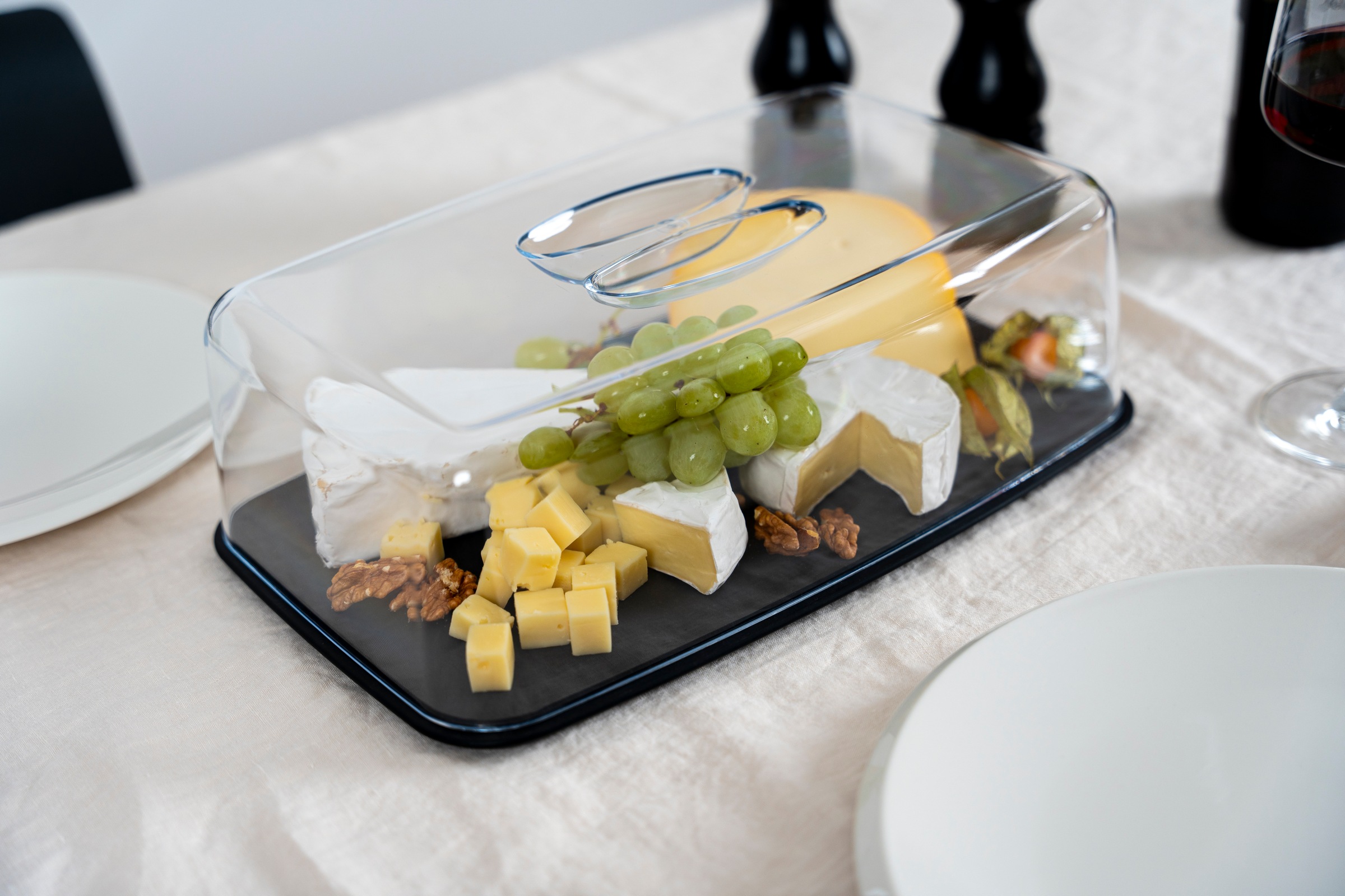 Continenta Käseglocke »Duracore« platzsparend und spülmaschinenfest