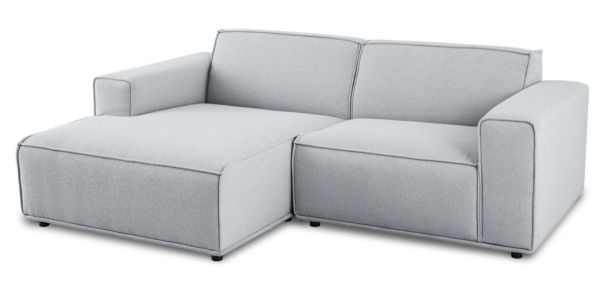 Home affaire Ecksofa »Avelin, 228 cm, L-Form, Chenille, Struktur-Boucle«, m günstig online kaufen