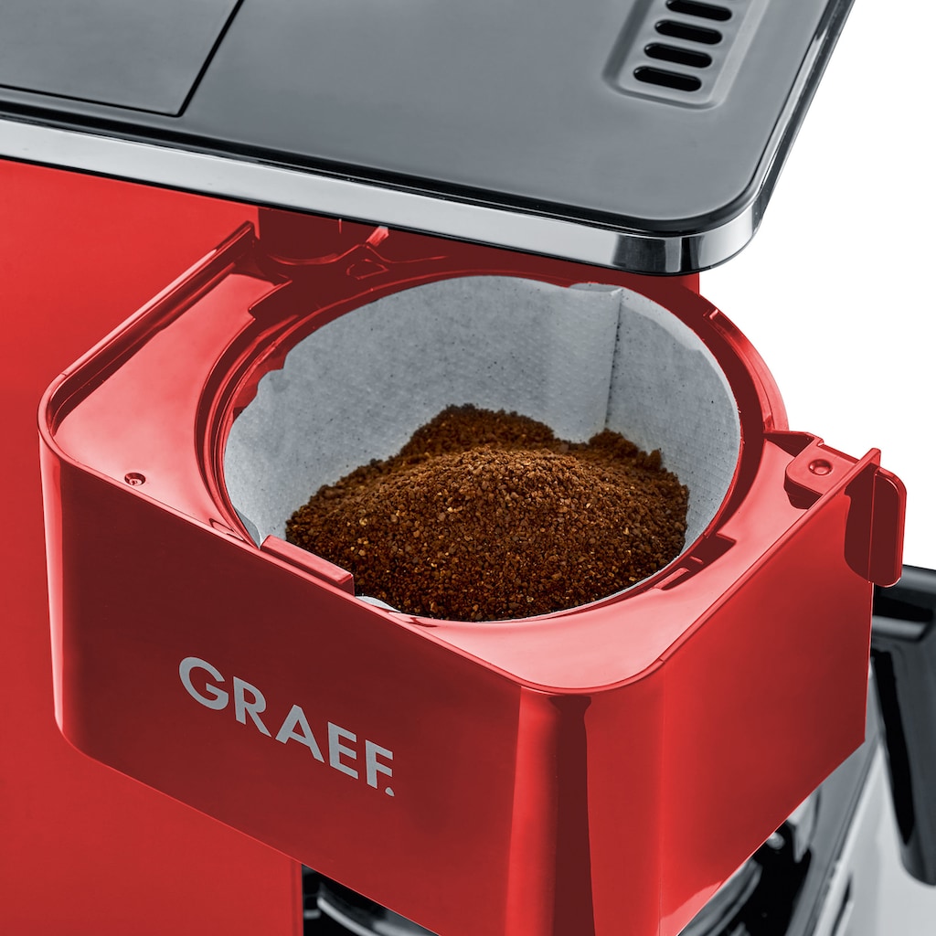 Graef Filterkaffeemaschine »FK 403«, 1,25 l Kaffeekanne, Papierfilter, 1x4