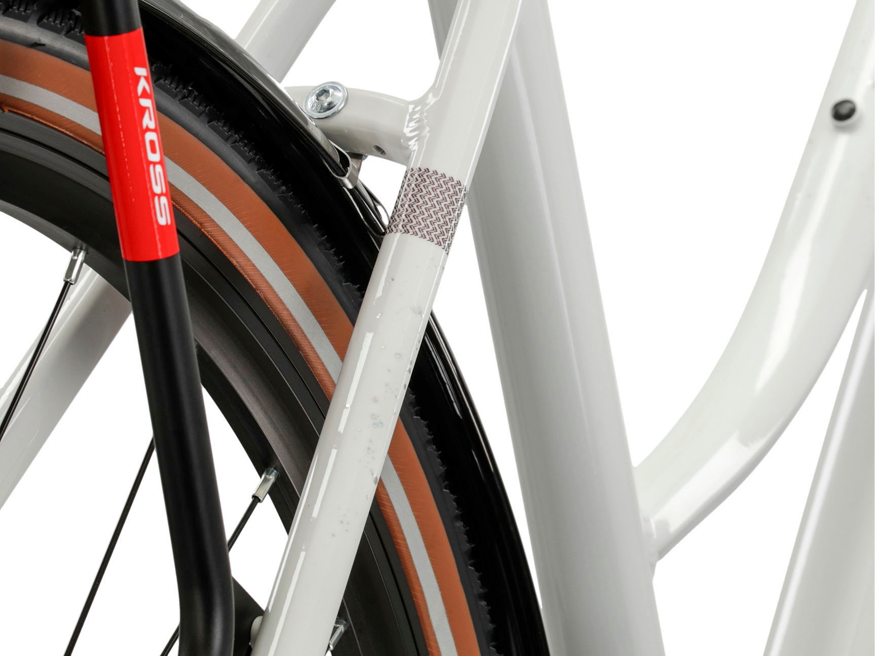 Kross Trekkingrad »KROSS Trekkingrad Damen 28" Trans 3.0 ULT.RA weiß 24 Gänge« 24 Gang Shimano ACERA M3020 Schaltwerk Kettenschaltung