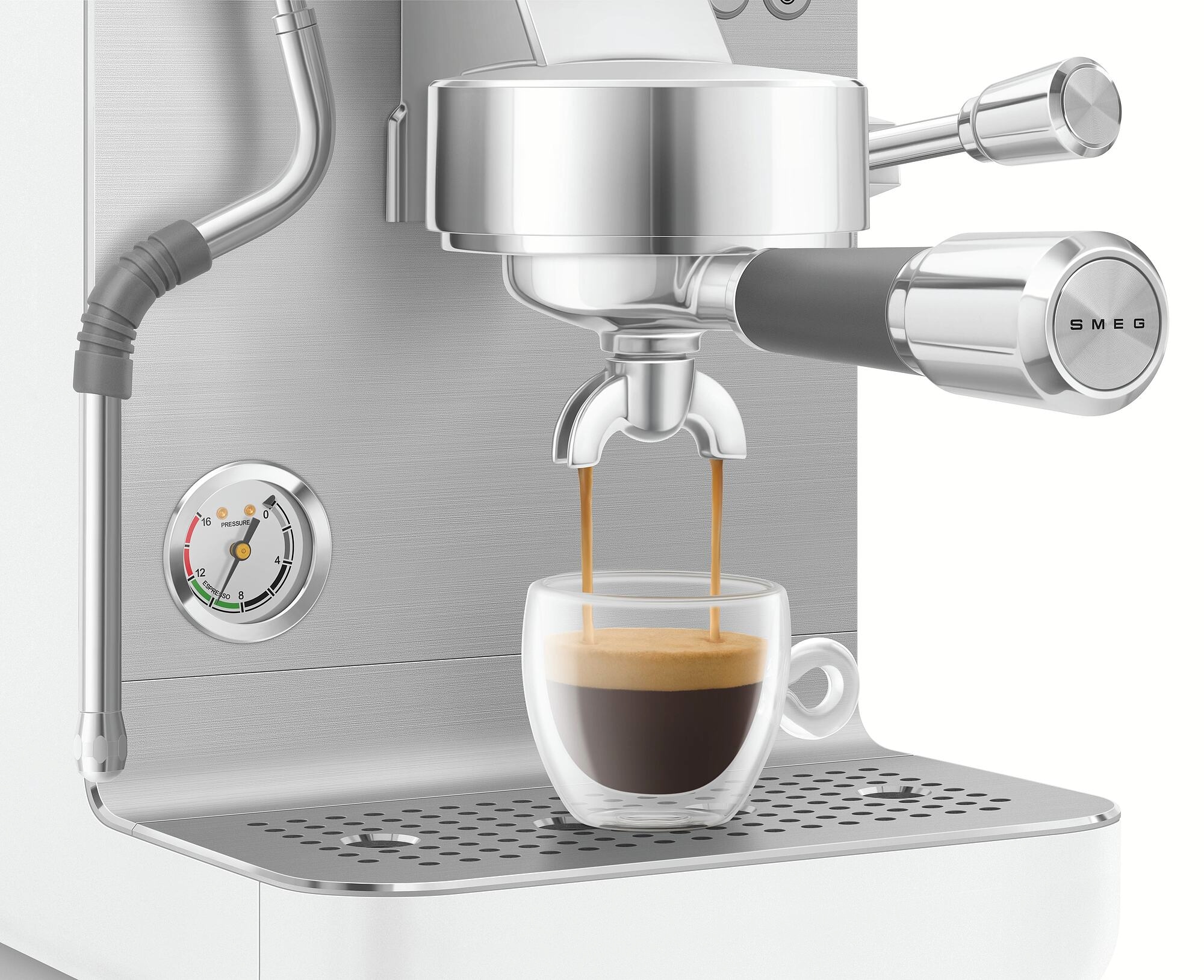 Smeg Espressomaschine »EMC02EGMEU«, Mini Pro
