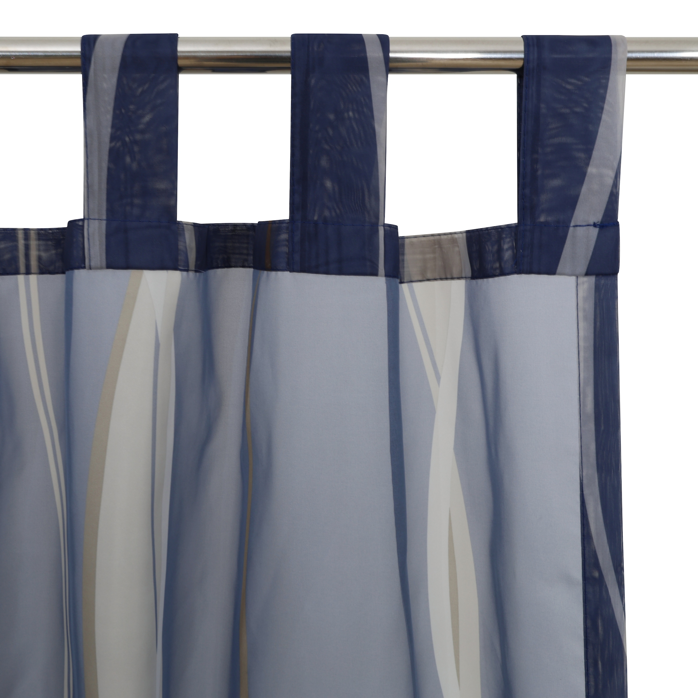 OTTO home Gardine »Dimona« Schlaufen 2 Stk. tlg. 2er-Set, Voile, Polyester, Wellen