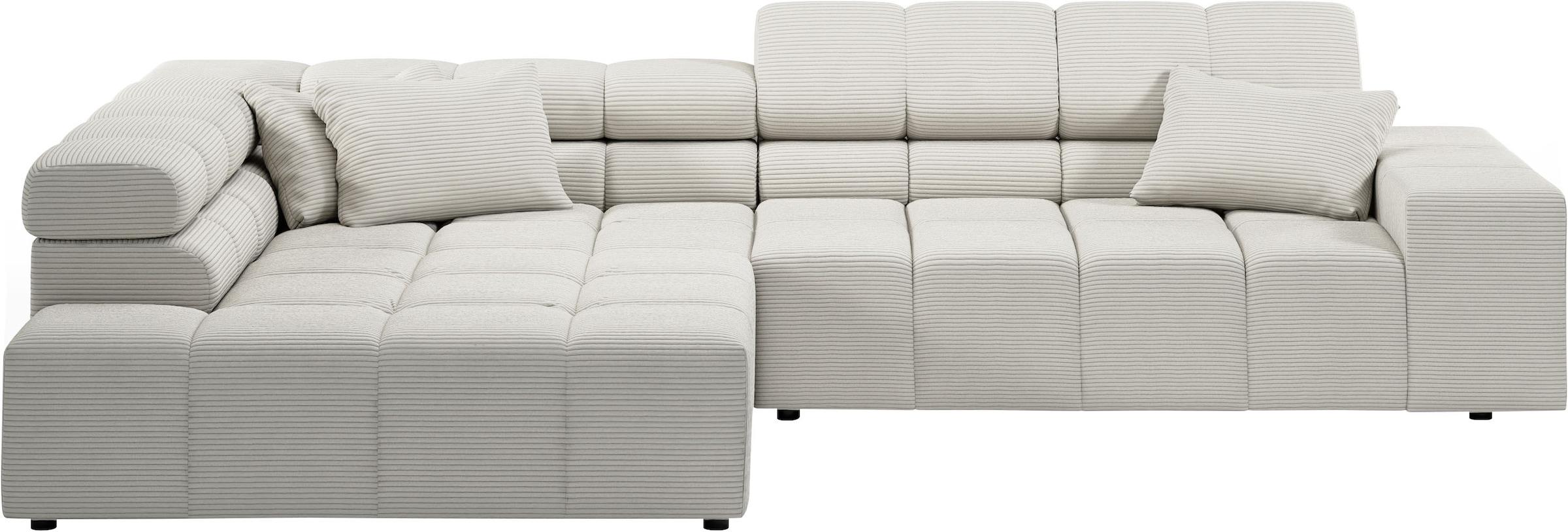 INOSIGN Ecksofa »Ancona incl. Kopfteilverstellung, OTTOs Choice, Breite 319 günstig online kaufen