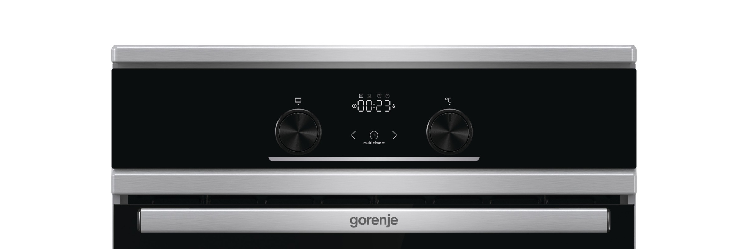 GORENJE Induktions-Standherd »GEITS5C70XPG« mit 1-fach-Teleskopauszug Aqua Clean 1 Stk. tlg. Pizzafunktion mit 275 °C – perfekt für Pizza, Focaccia und mehr!