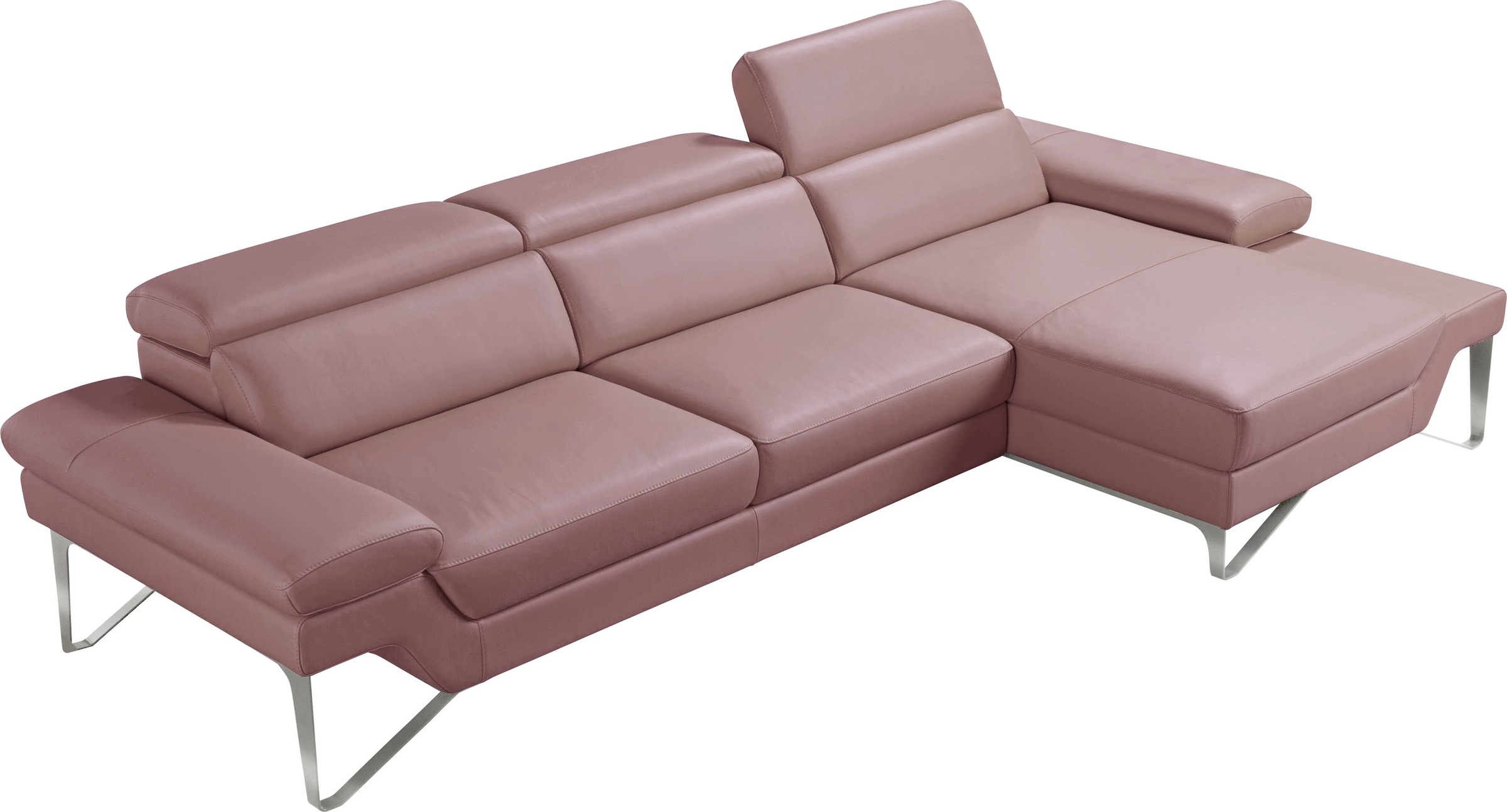 Egoitaliano Ecksofa »Princess, elegantes Designsofa mit erstklassigem Sitzk günstig online kaufen