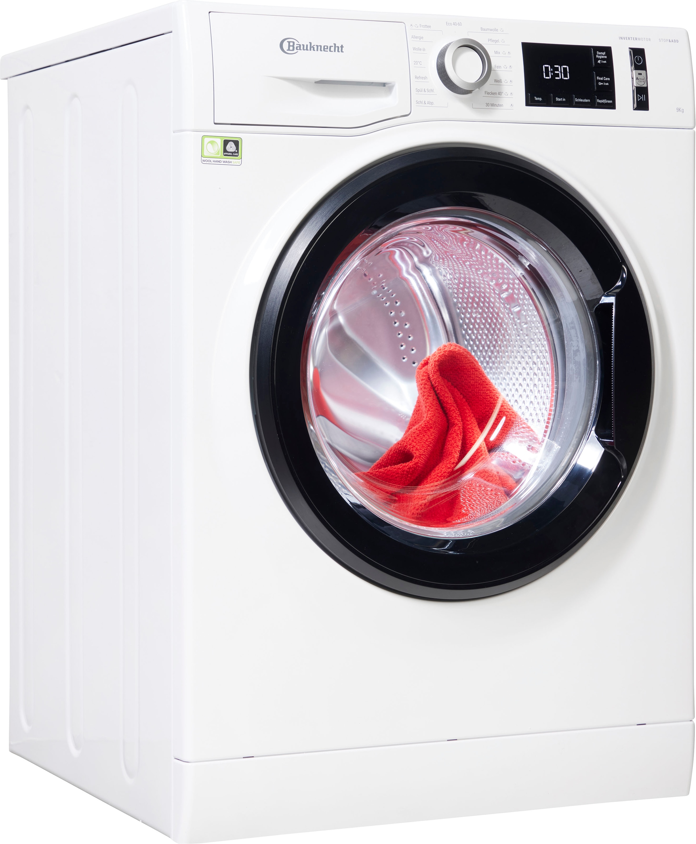 BAUKNECHT Waschmaschine »WM PURE 9A«, WM PURE 9A, 9 kg, 1400 U/min  bestellen