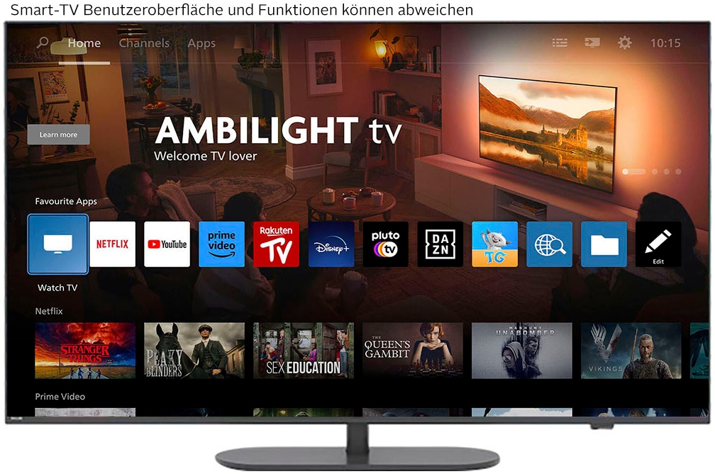 Philips QLED-Fernseher »75PUS9000/12«, Smart-TV