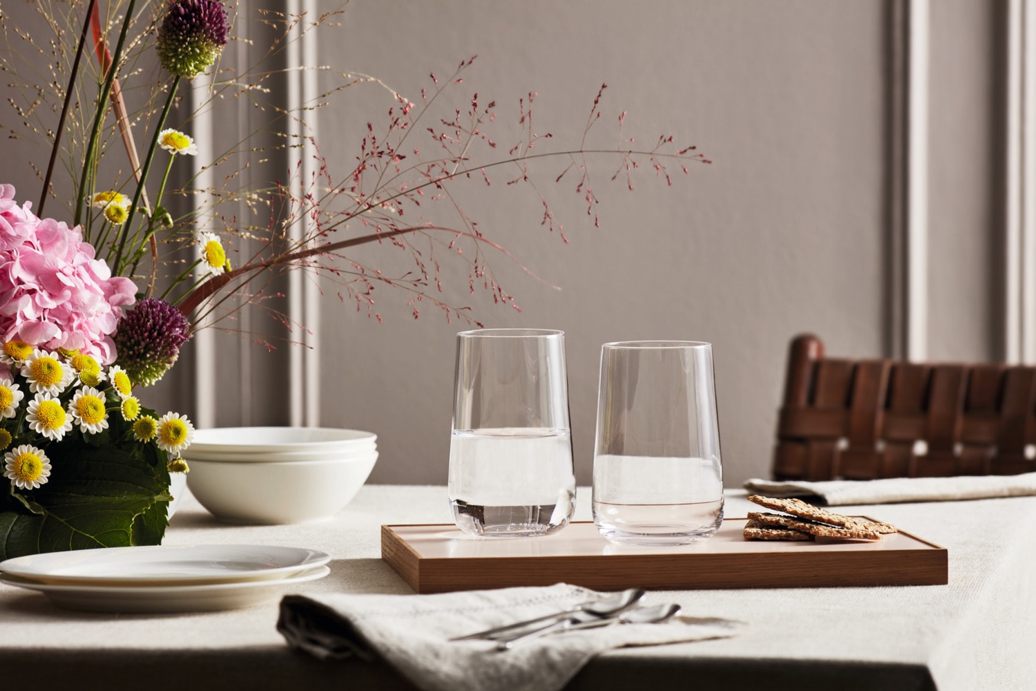 LEONARDO Longdrinkglas »BRUNELLI«, (Set, 6 tlg.), 530 ml, 6-teilig