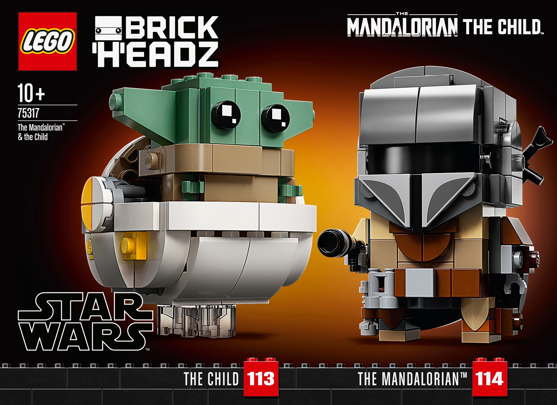 LEGO® Konstruktionsspielsteine »Der Mandalorianer™ und das Kind (75317), LEGO® Star Wars™«, (295 St.), Made in Europe