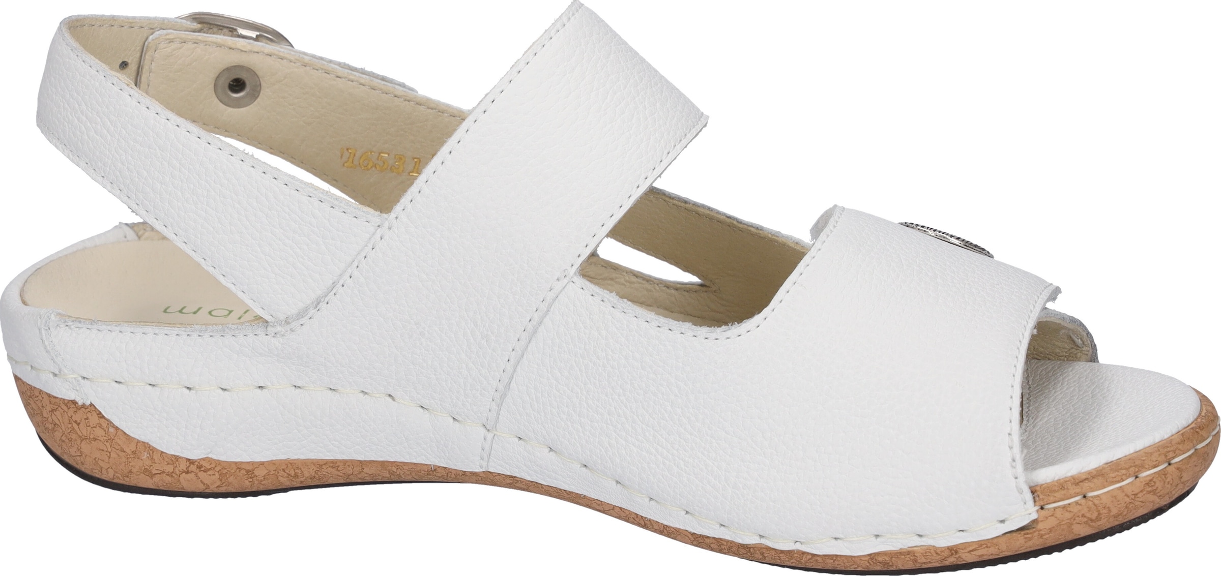 Waldläufer Sandale »HELIETT«  , Sommerschuh, Sandalette, Keilabsatz, mit Klettverschlüssen, H-Weite