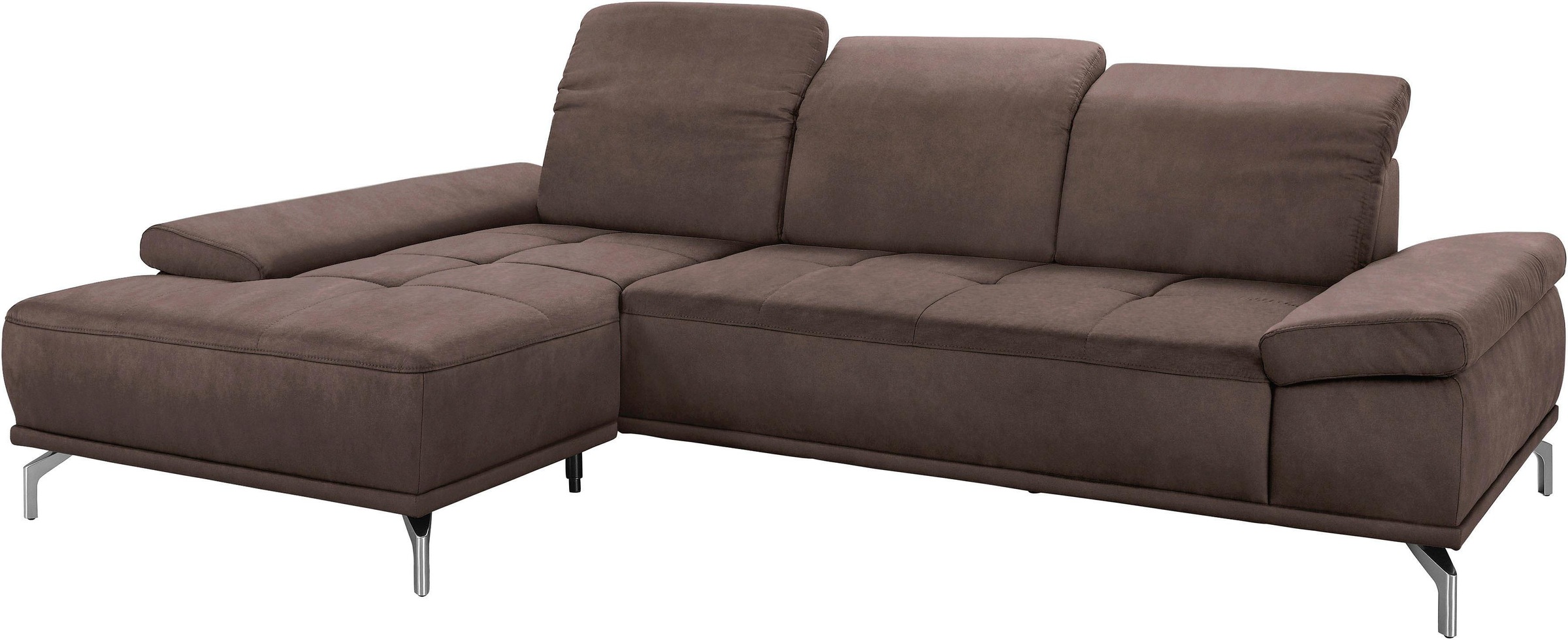 Places of Style Ecksofa "Caluna", Inkl.Sitztiefenverstellung, wahlweise mit günstig online kaufen