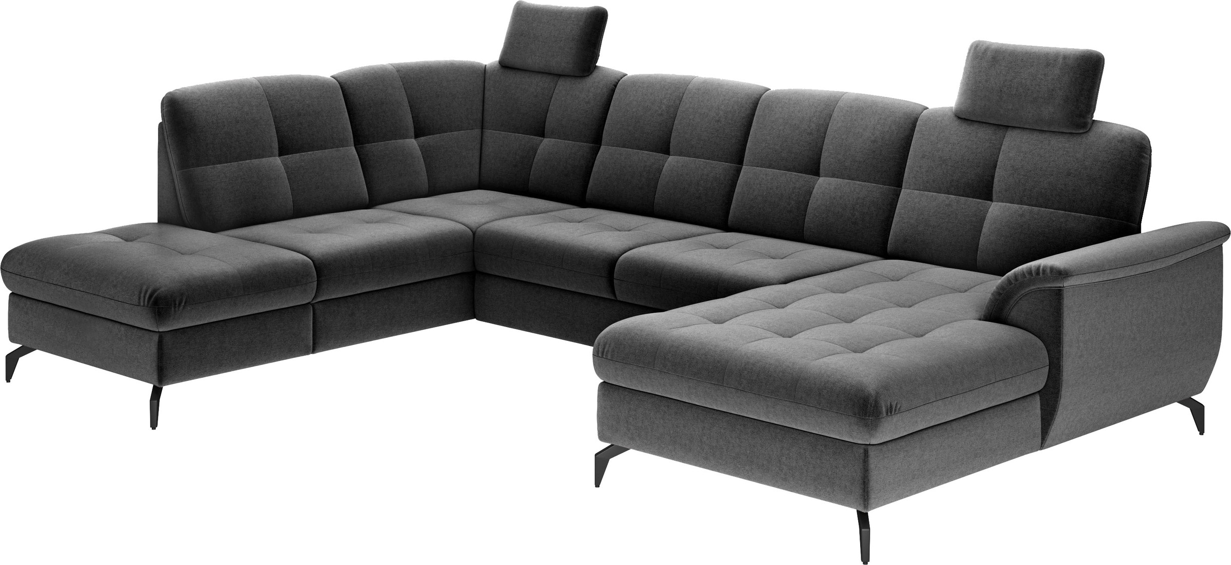 sit&more Wohnlandschaft »Zora U-Form«, wahlweise mit Bettfunktion und Bettkasten