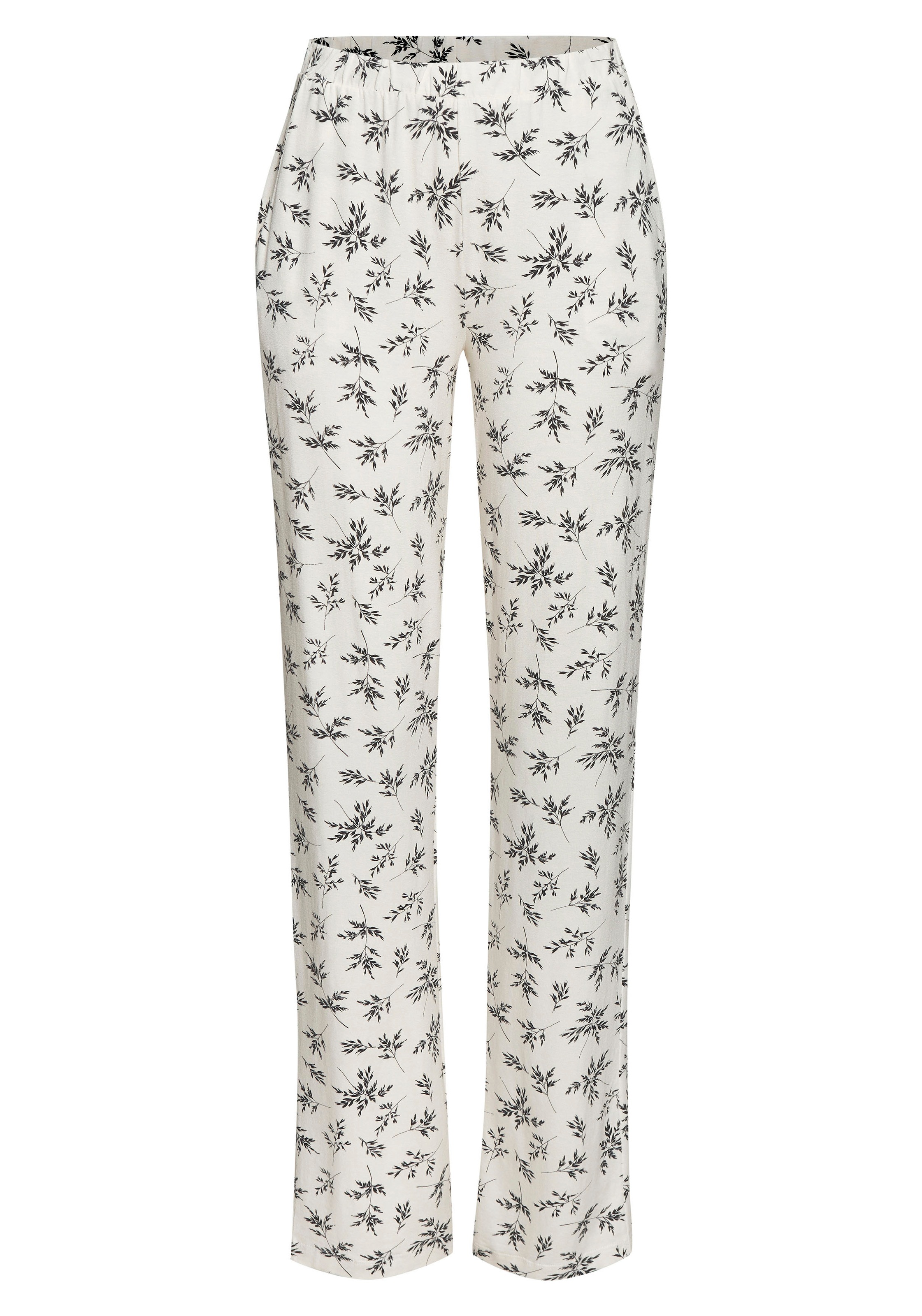 Vivance Dreams Pyjama, (Set, 2 tlg.), mit süßem Blumen-Print