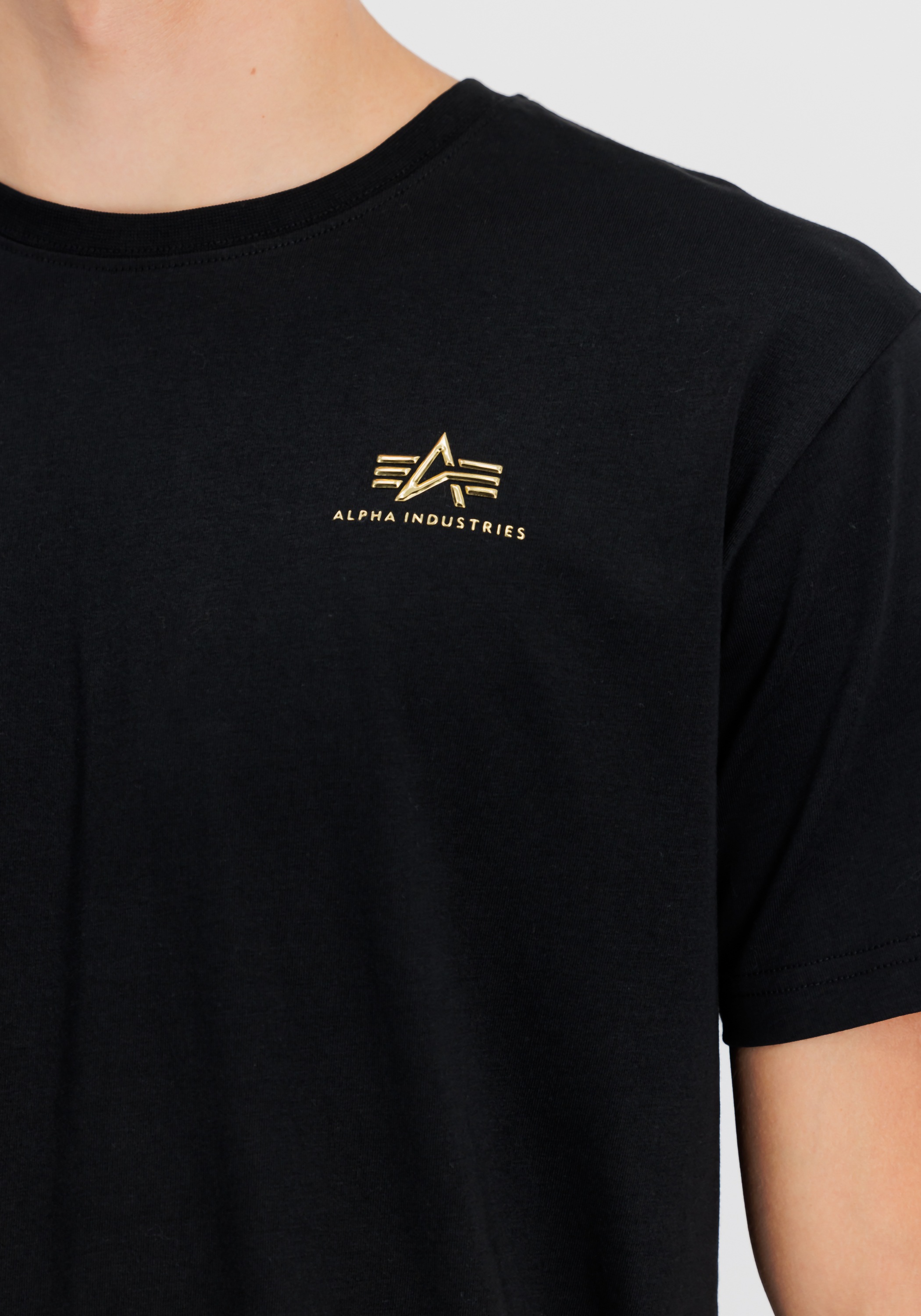 Alpha Industries T-Shirt »Alpha Industries Men - T-Shirts Basic T-Shirt SL TPU«
