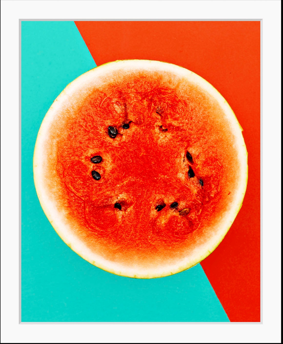 queence Bild »Nils«, Obst-Obst Bilder-Lebensmittel-Essen-Kunst-Figuren, (1 St.), HD Premium Poster-Druck inkl. Holzrahmen