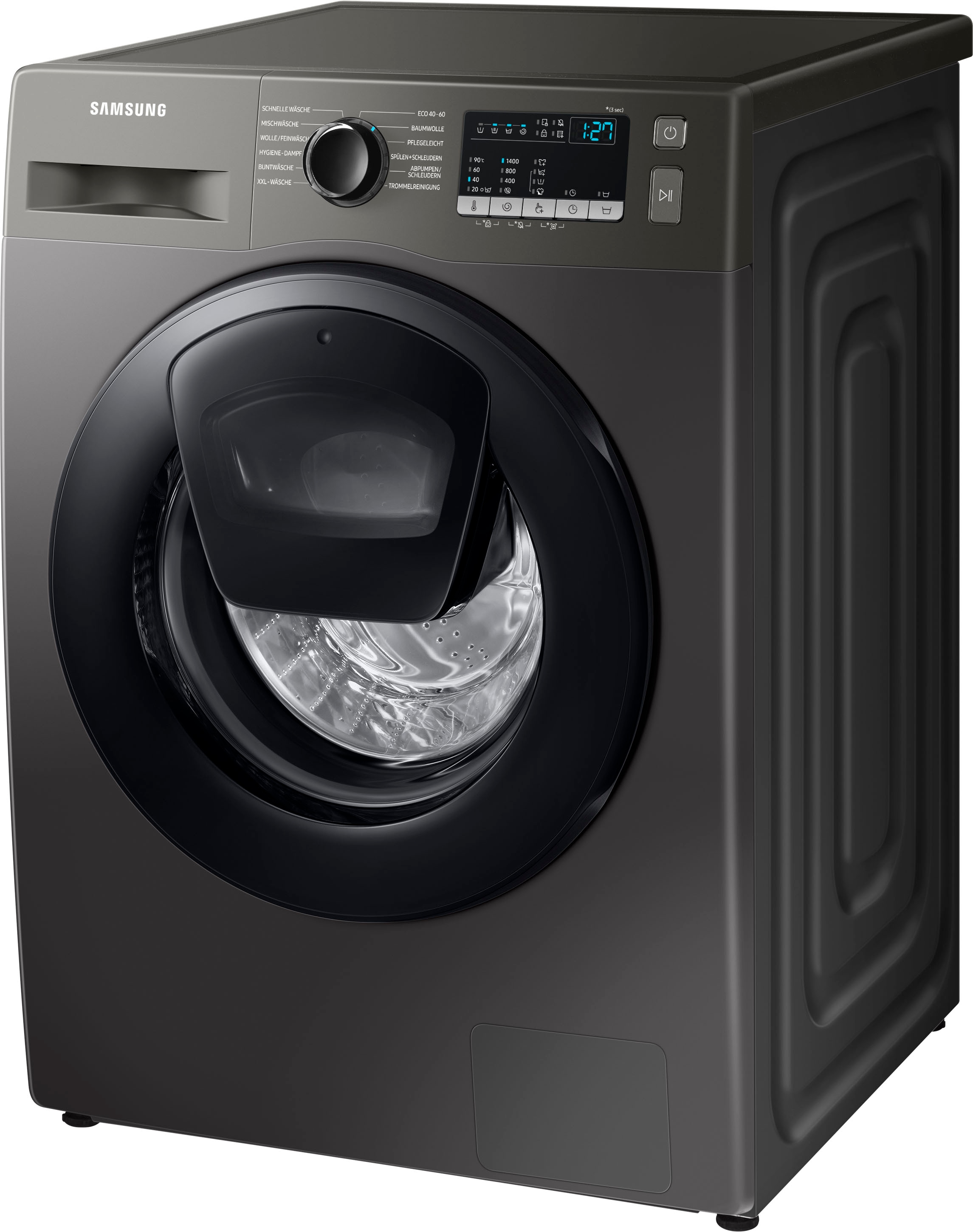 18. Bild von Samsung Waschmaschine »WW7ET4543AX«, WW4500T INOX, WW7ET4543AX, 7 kg, 1400 U/min, AddWash™