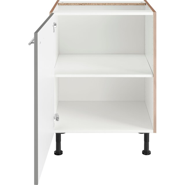 OPTIFIT Unterschrank »Bern«, 60 cm breit, mit 1 Tür mit höhenverstellbaren  Füßen, mit Metallgriff online kaufen