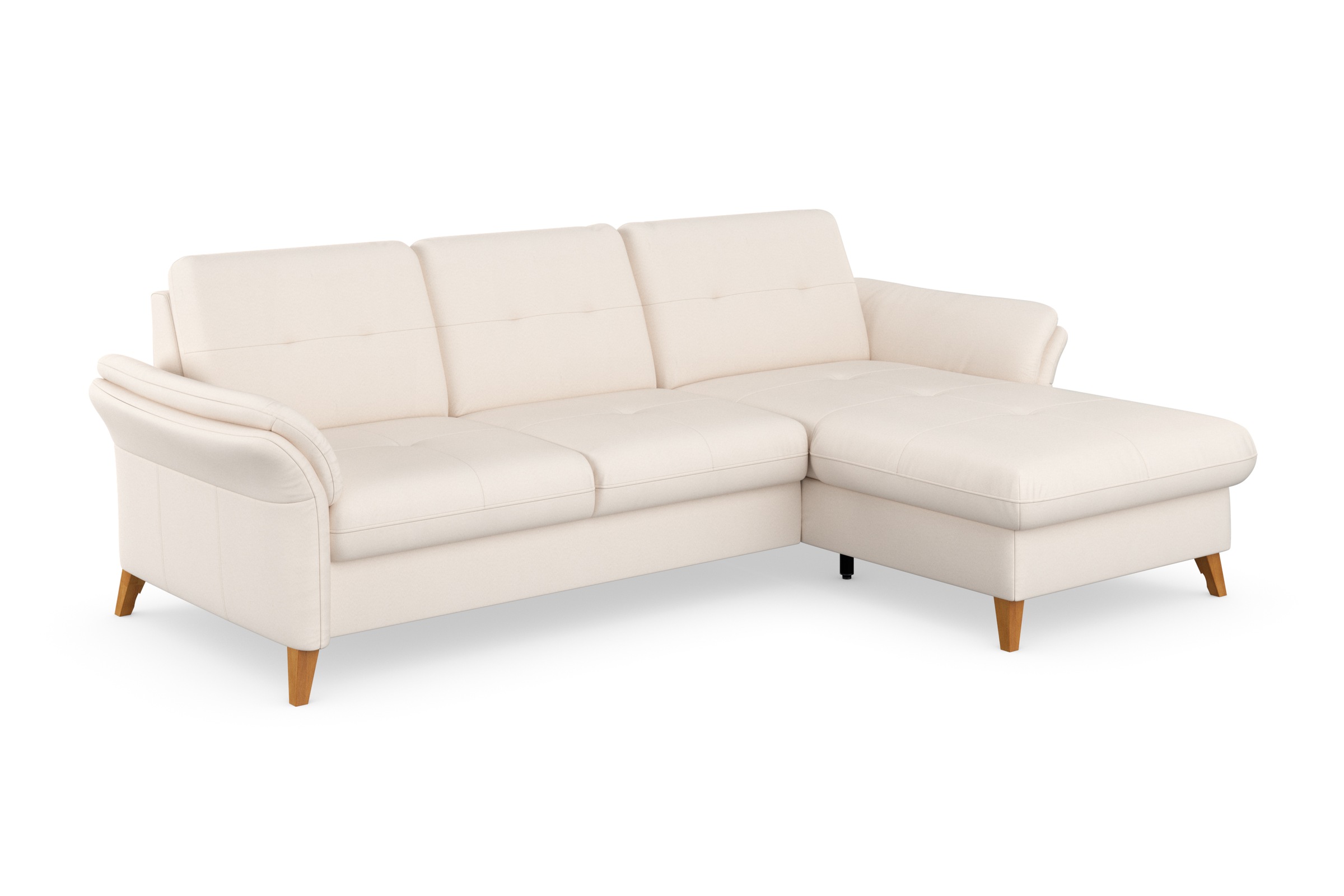 sit&more Ecksofa »Göteborg«, Sitztiefenverstellung und Federkern, wahlweise mit Bettfunktion