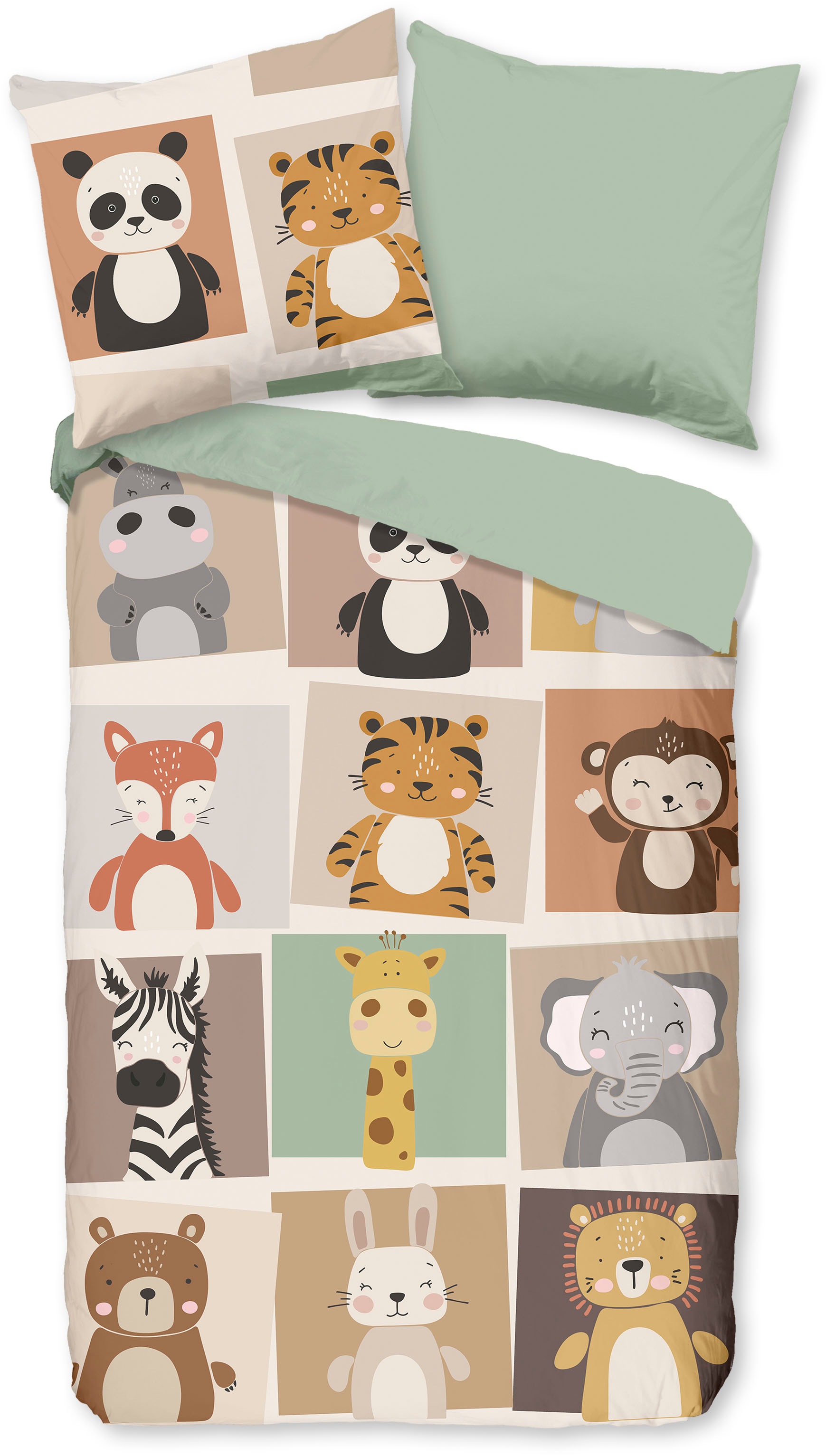 PURE luxury collection Kinderbettwäsche »Ranger«, Mikrofaser, 135x200, 2 Te günstig online kaufen
