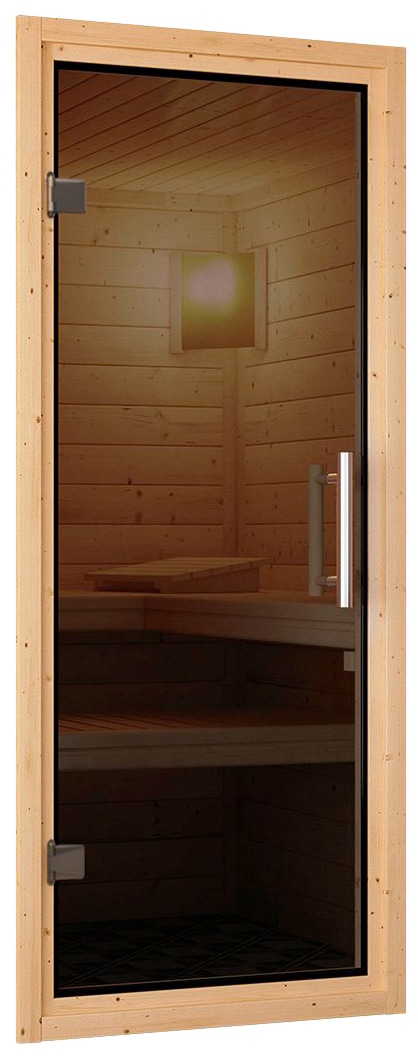 Karibu Sauna »Tomke« Set,  ohne Ofen