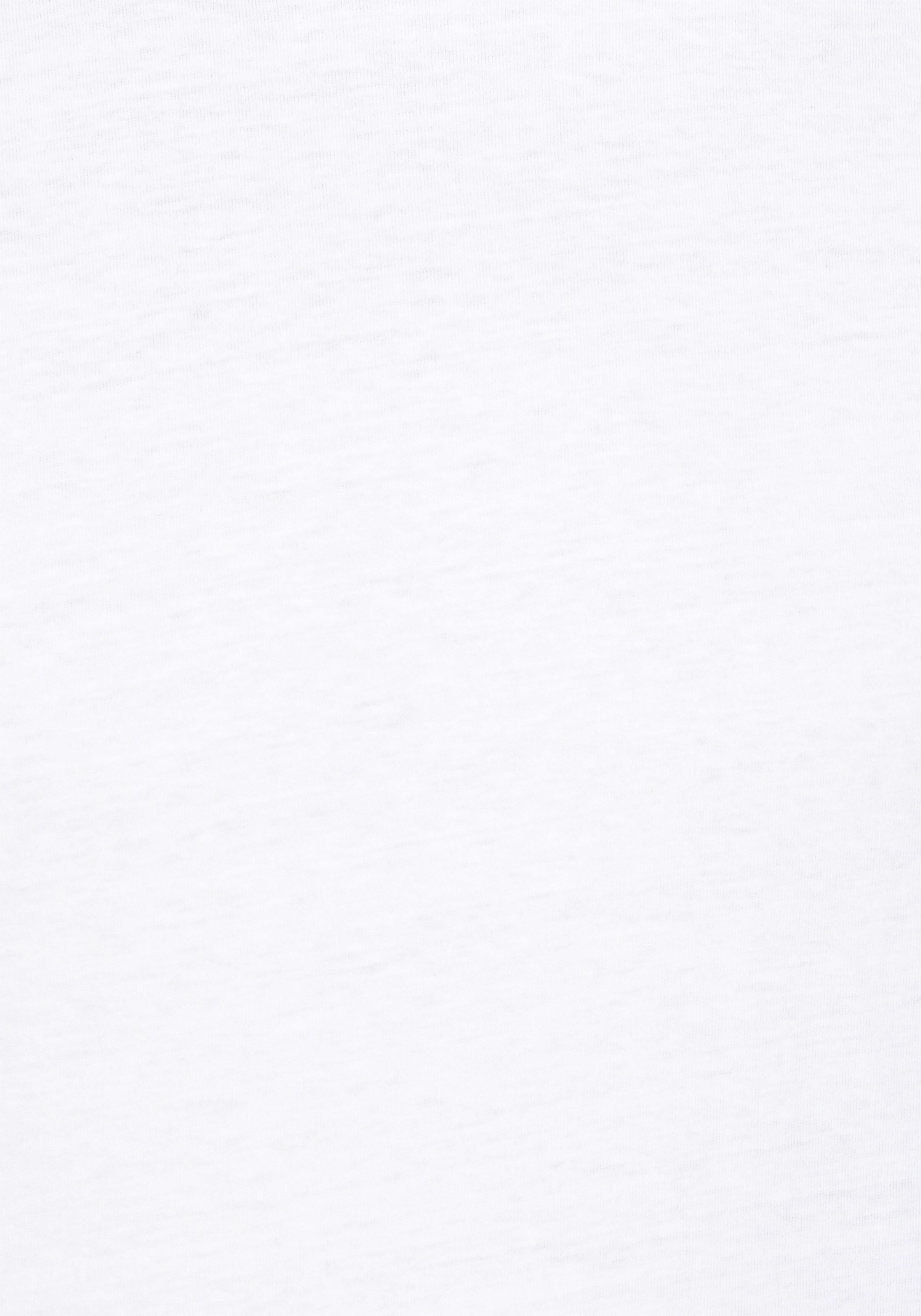 Man's World Langarmshirt »neue Farbe !«, (3er-Pack), Langarm, unifarben, aus Baumwolle, im 3er-Pack