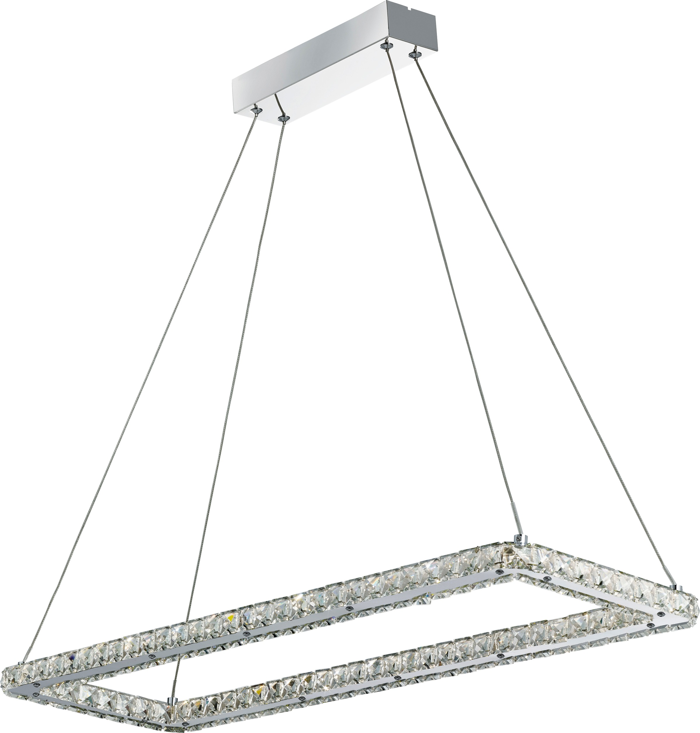 Searchlight LED-Hängeleuchte »Hängeleuchte Clover, 1-flammig«, 1 flammig, L günstig online kaufen