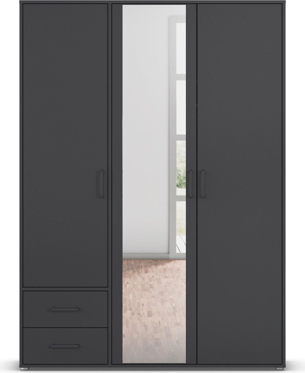 rauch Drehtürenschrank »Kleiderschrank Schrank Garderobe Wäscheschrank VOYA günstig online kaufen