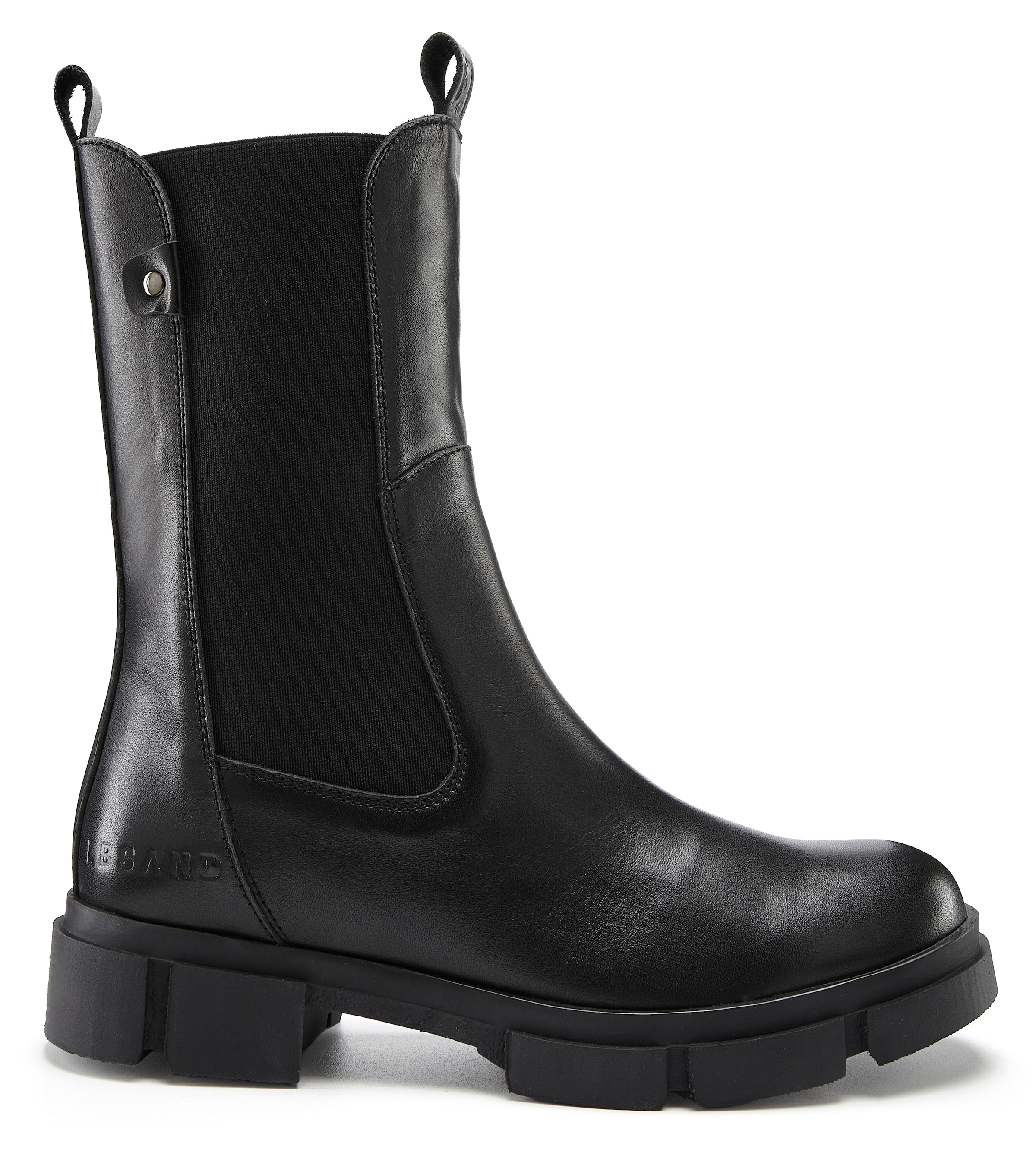 Elbsand Stiefelette »Chelseaboots«, Stiefel, Bikerboots, Schlupfstiefel, Boots aus Leder