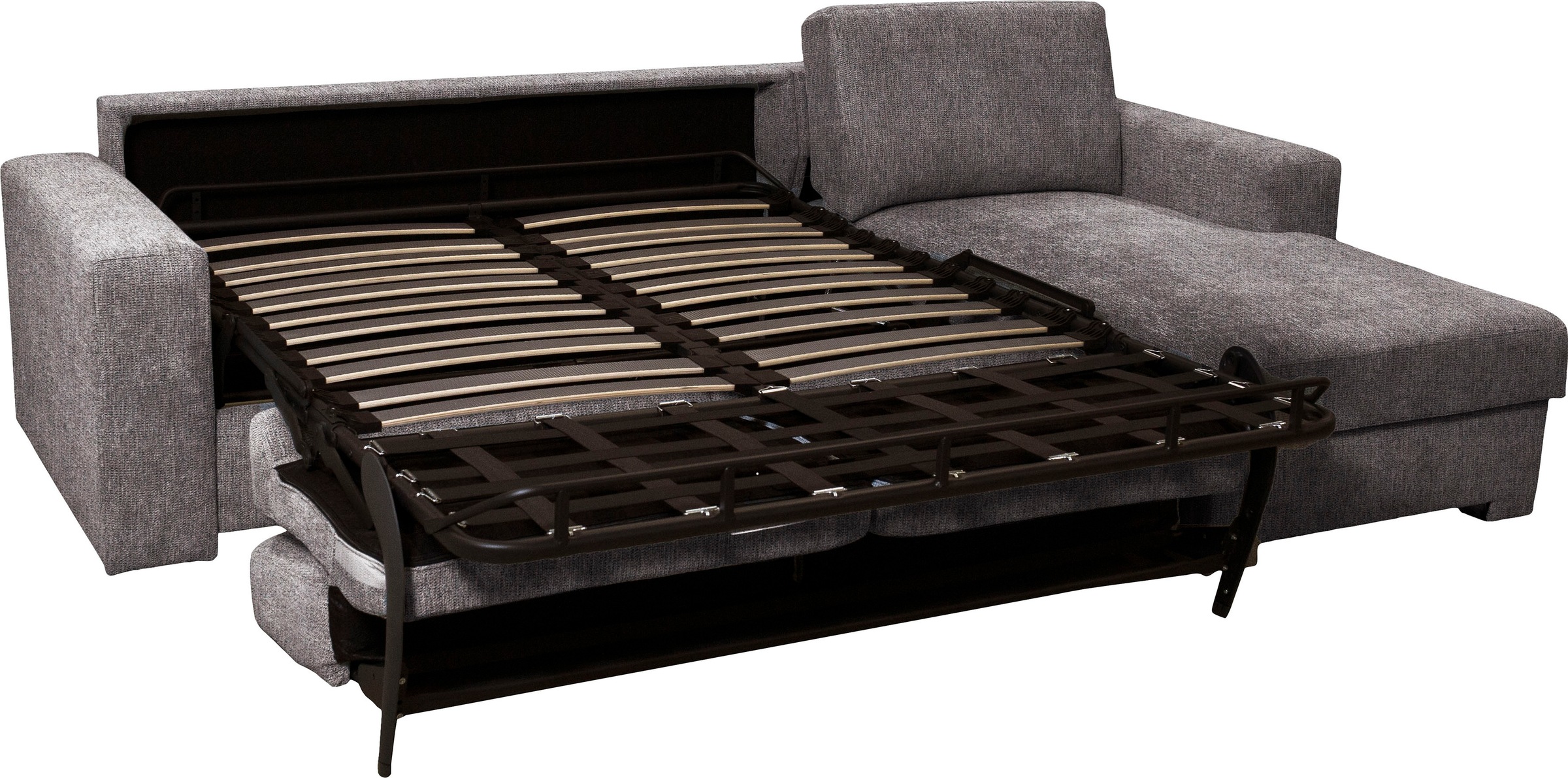 Home affaire Ecksofa Roma "L" Dauerschlaffunktion, mit Unterfederung, Matratzenhöhe 14cm, Liegemaße ca 163x198 cm, L-Form